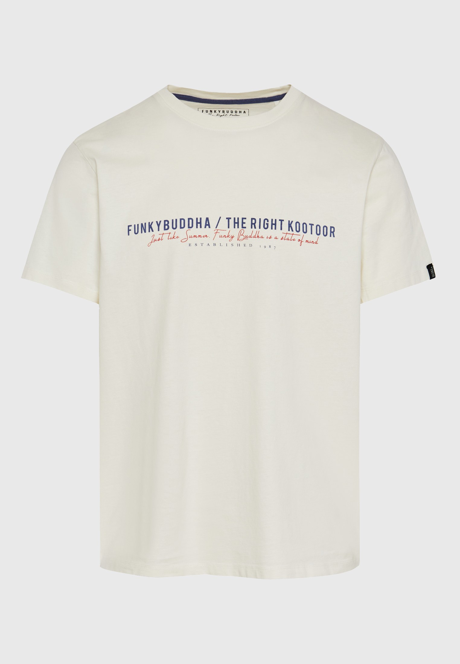 Men's T-Shirts Funky Buddha White