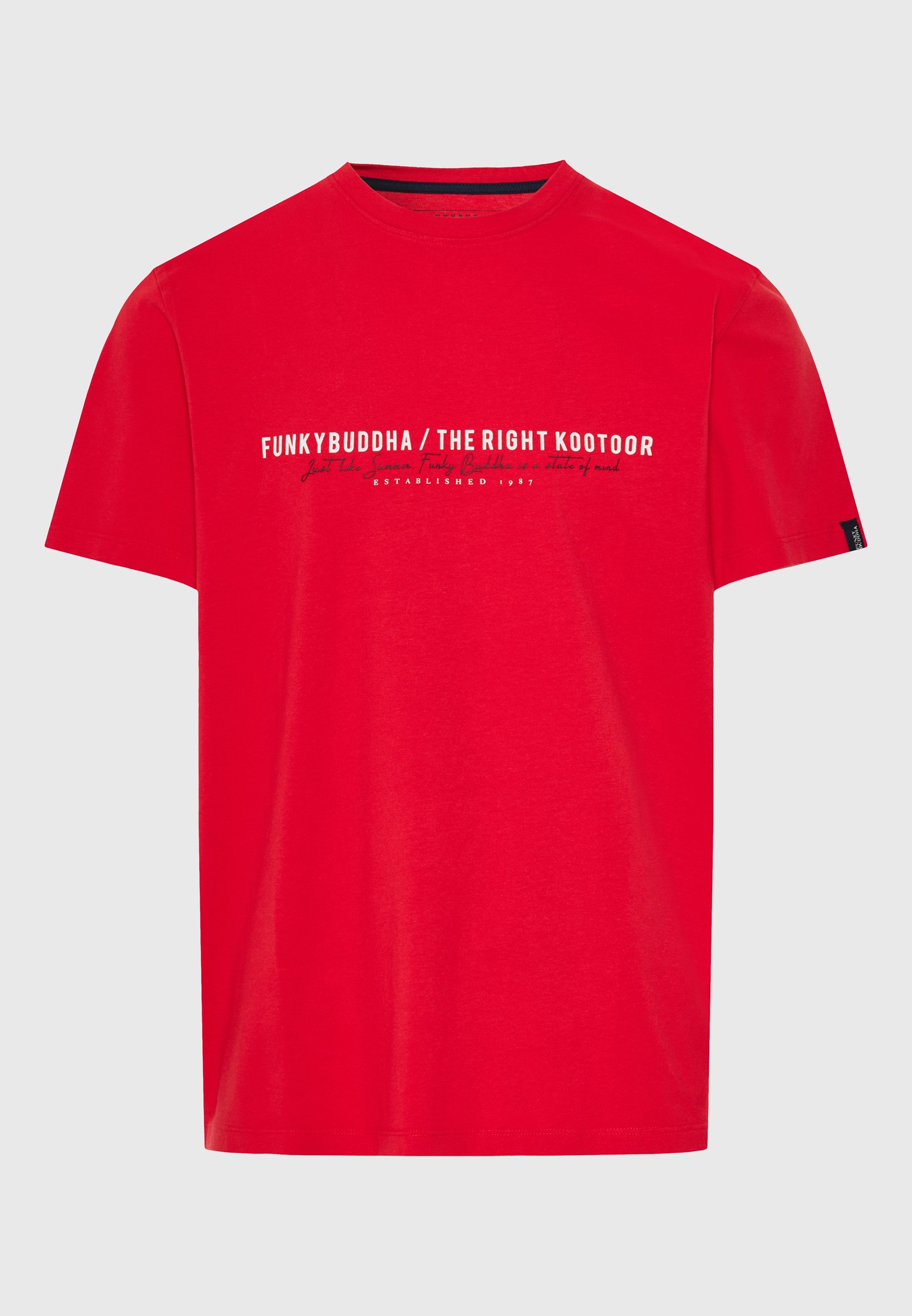 Men's T-Shirts Funky Buddha Red