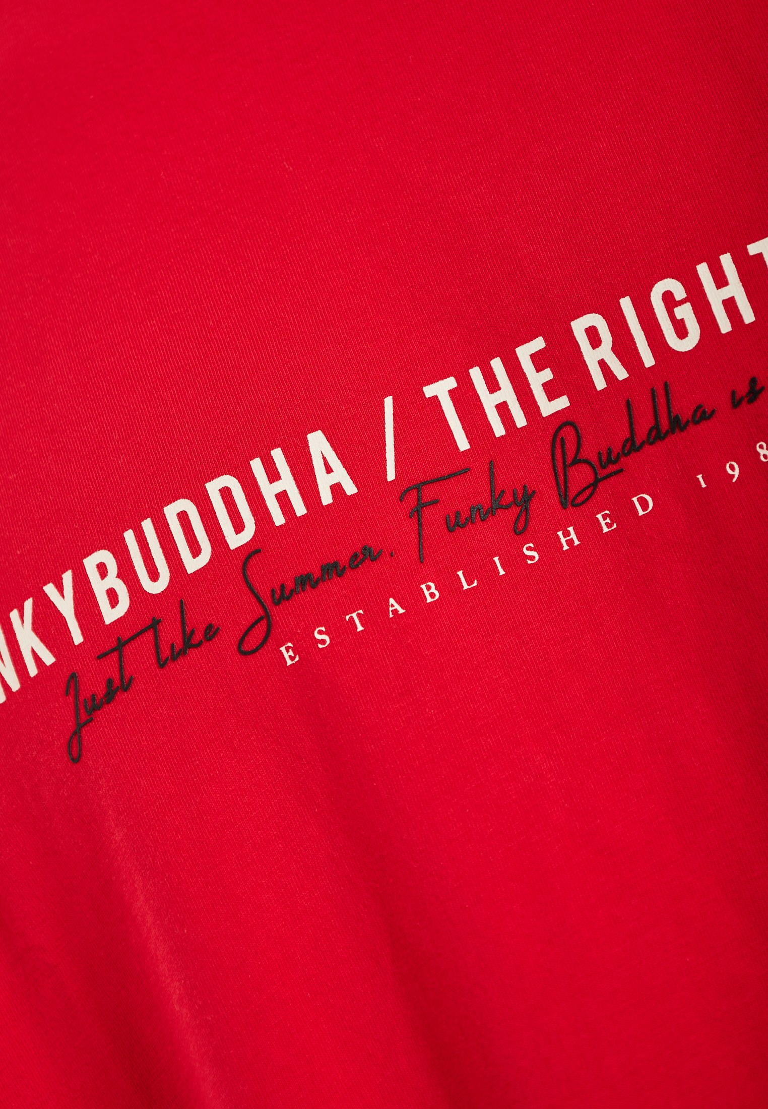 Men's T-Shirts Funky Buddha Red