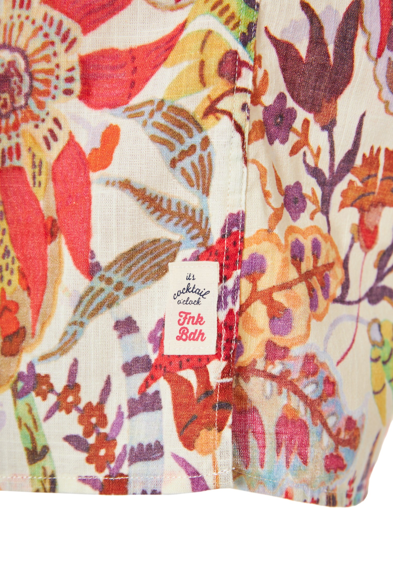 Men's Shirts Funky Buddha White