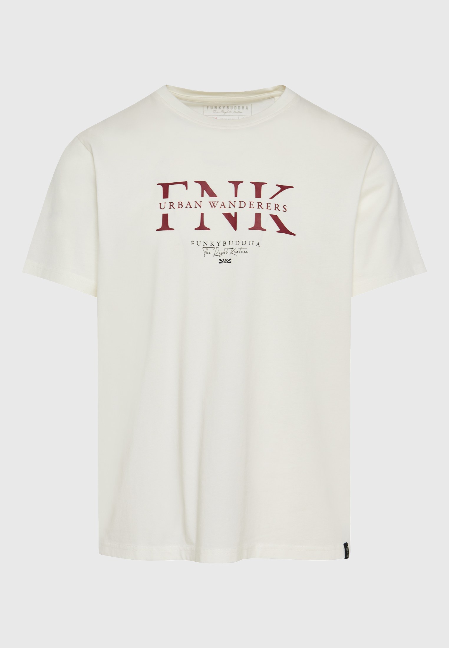 Men's T-Shirts Funky Buddha White
