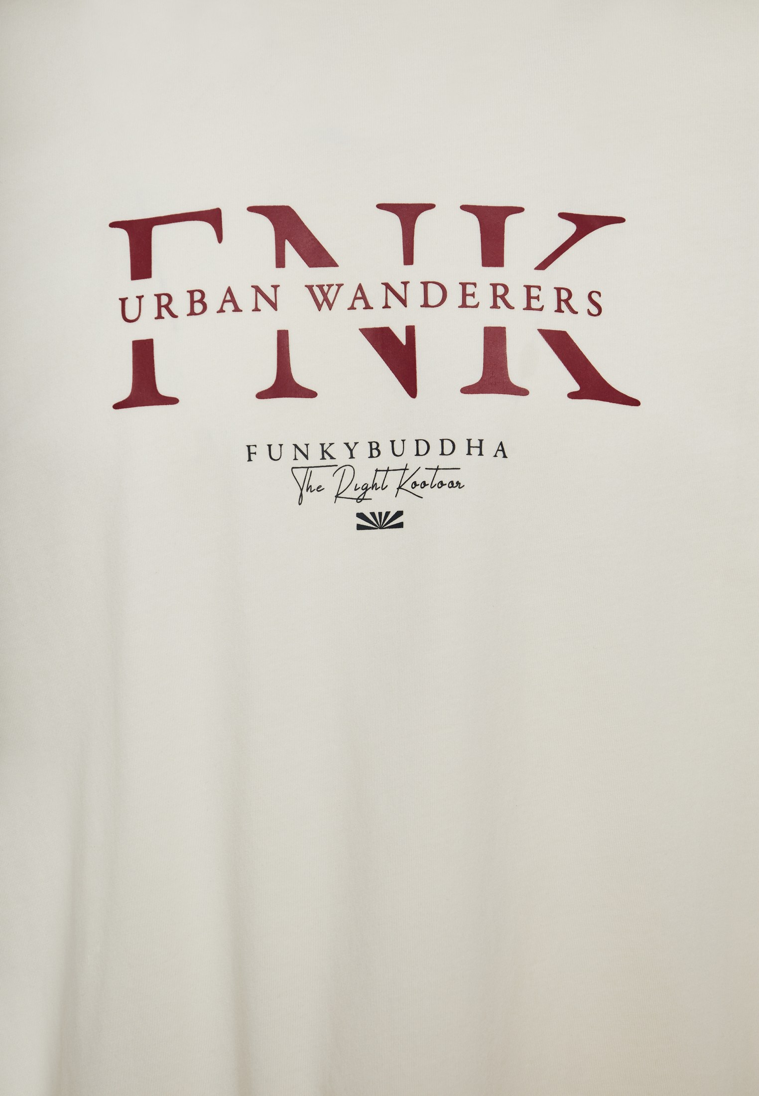 Men's T-Shirts Funky Buddha White
