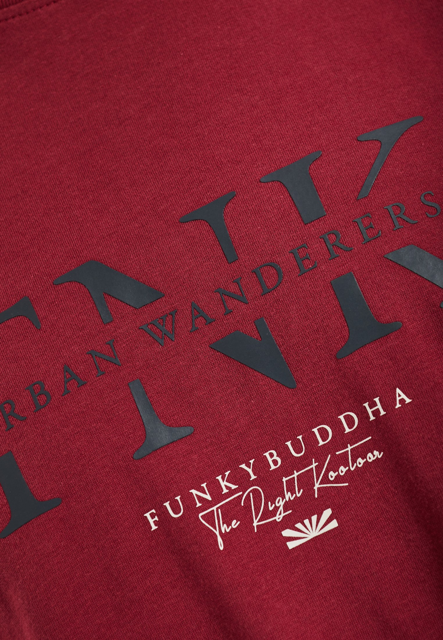 Men's T-Shirts Funky Buddha Red