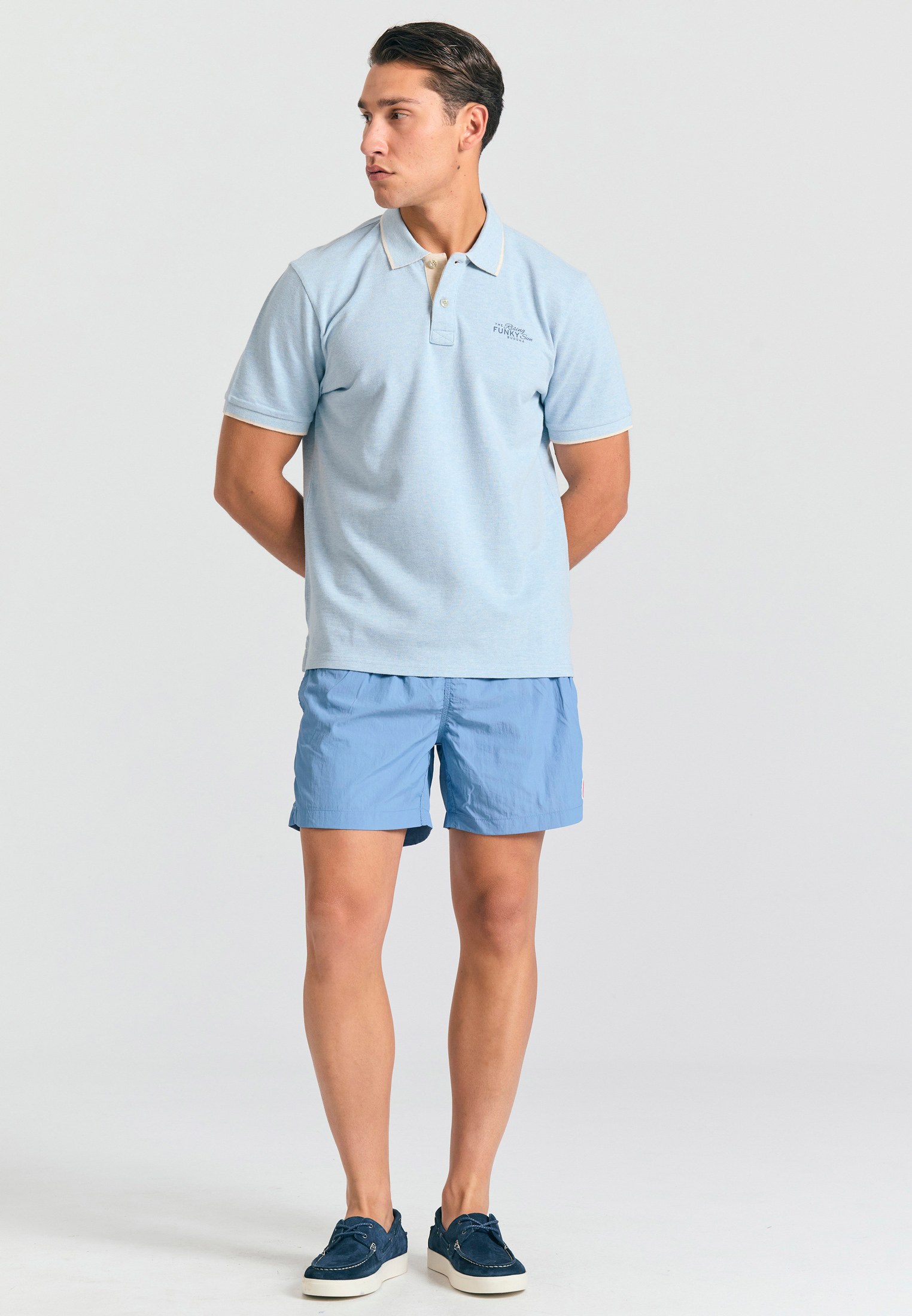 Men's Swim Shorts Funky Buddha Blue