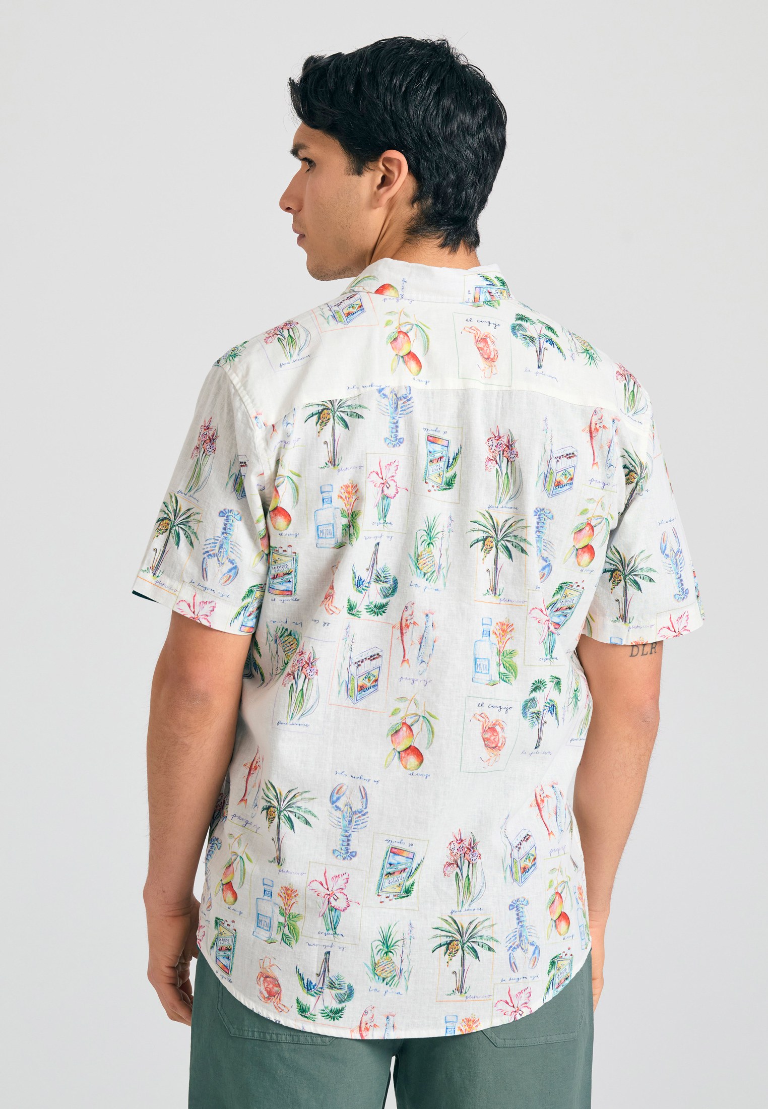 Men's Shirts Funky Buddha White