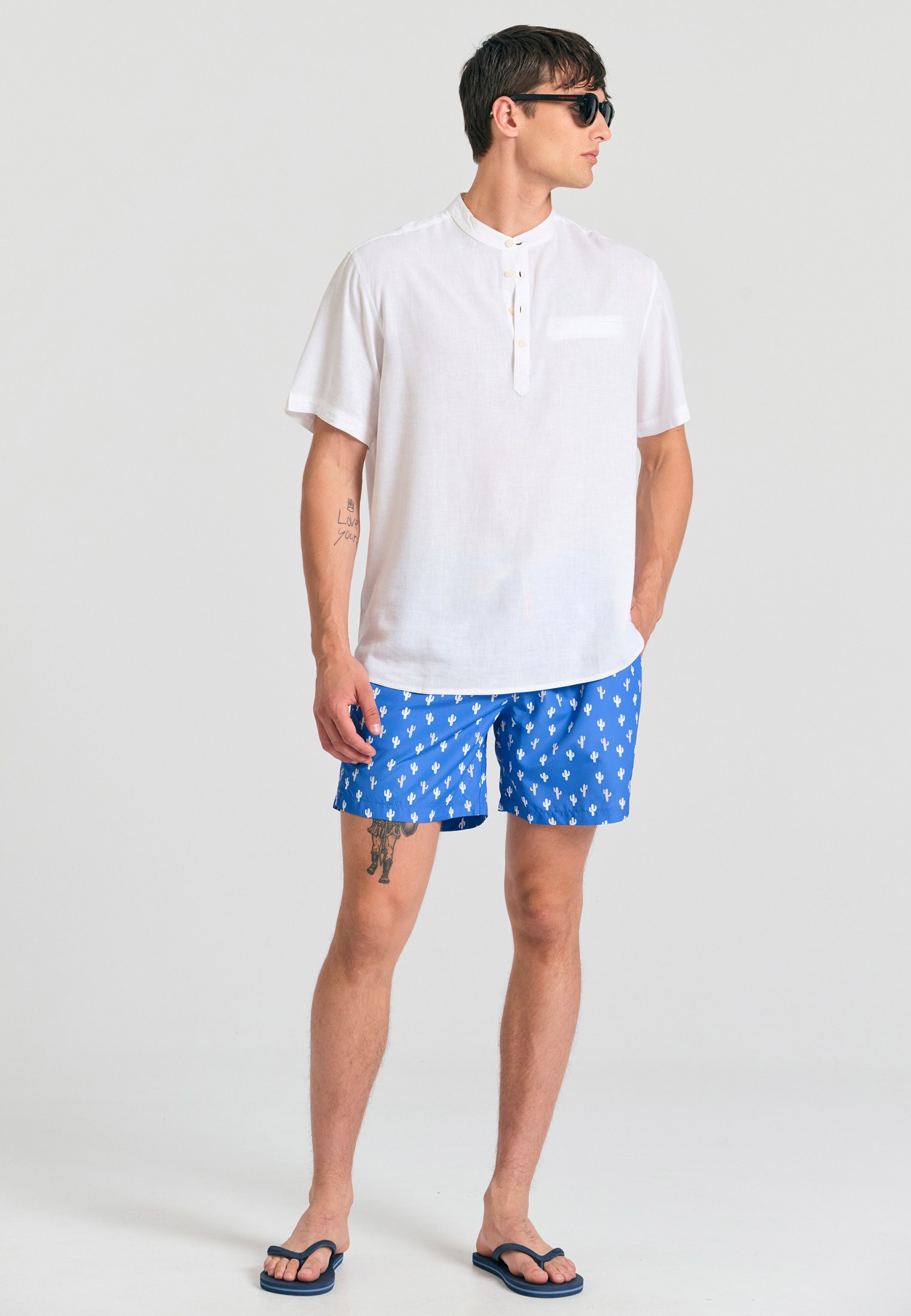 Men's Swim Shorts Funky Buddha Blue