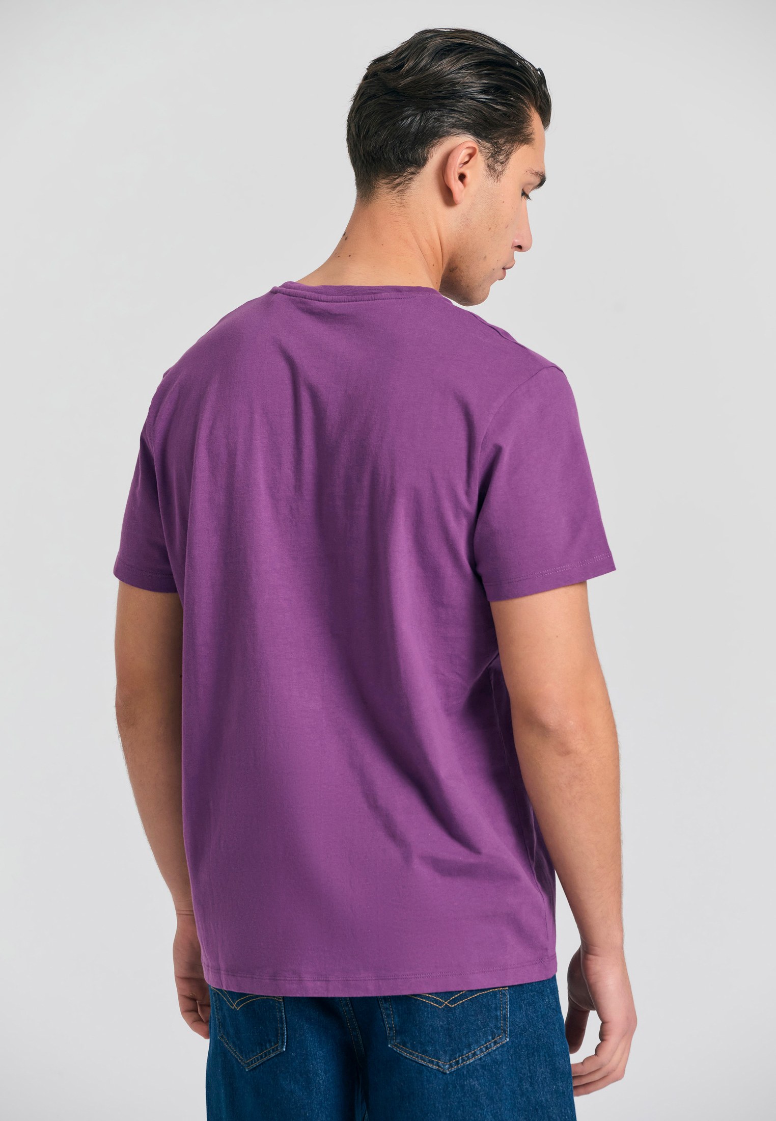 Men's Shirts Funky Buddha Purple