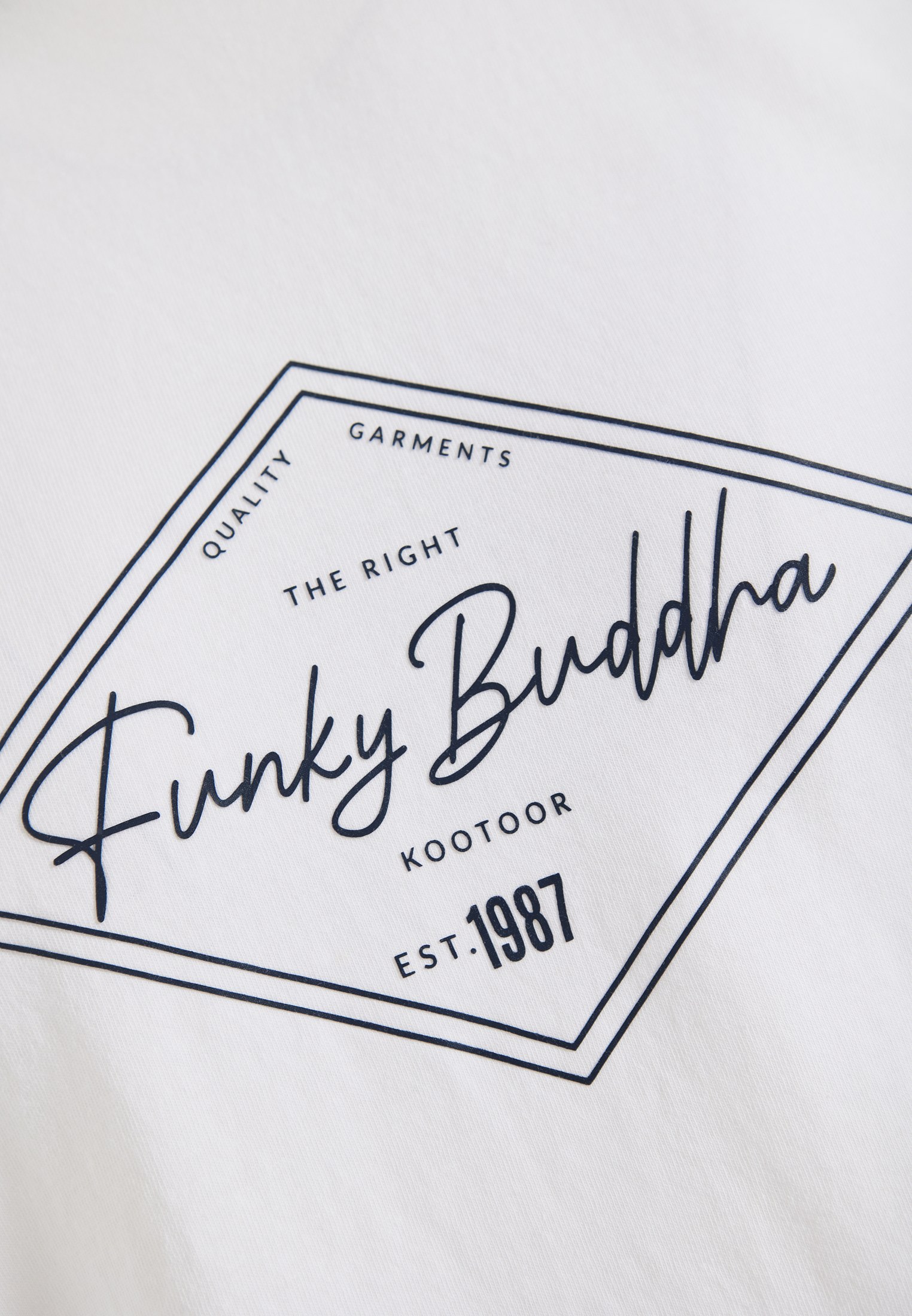 Men's Shirts Funky Buddha White
