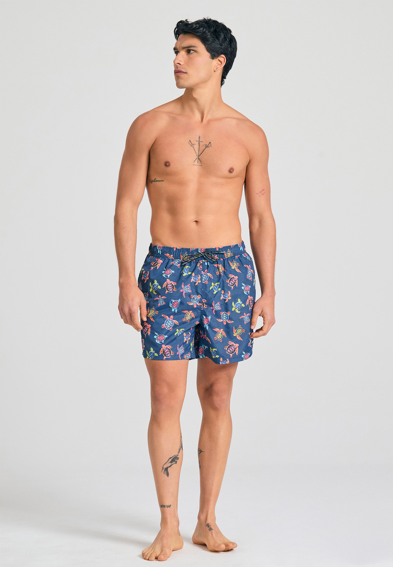 Men's Swim Shorts Funky Buddha Navy