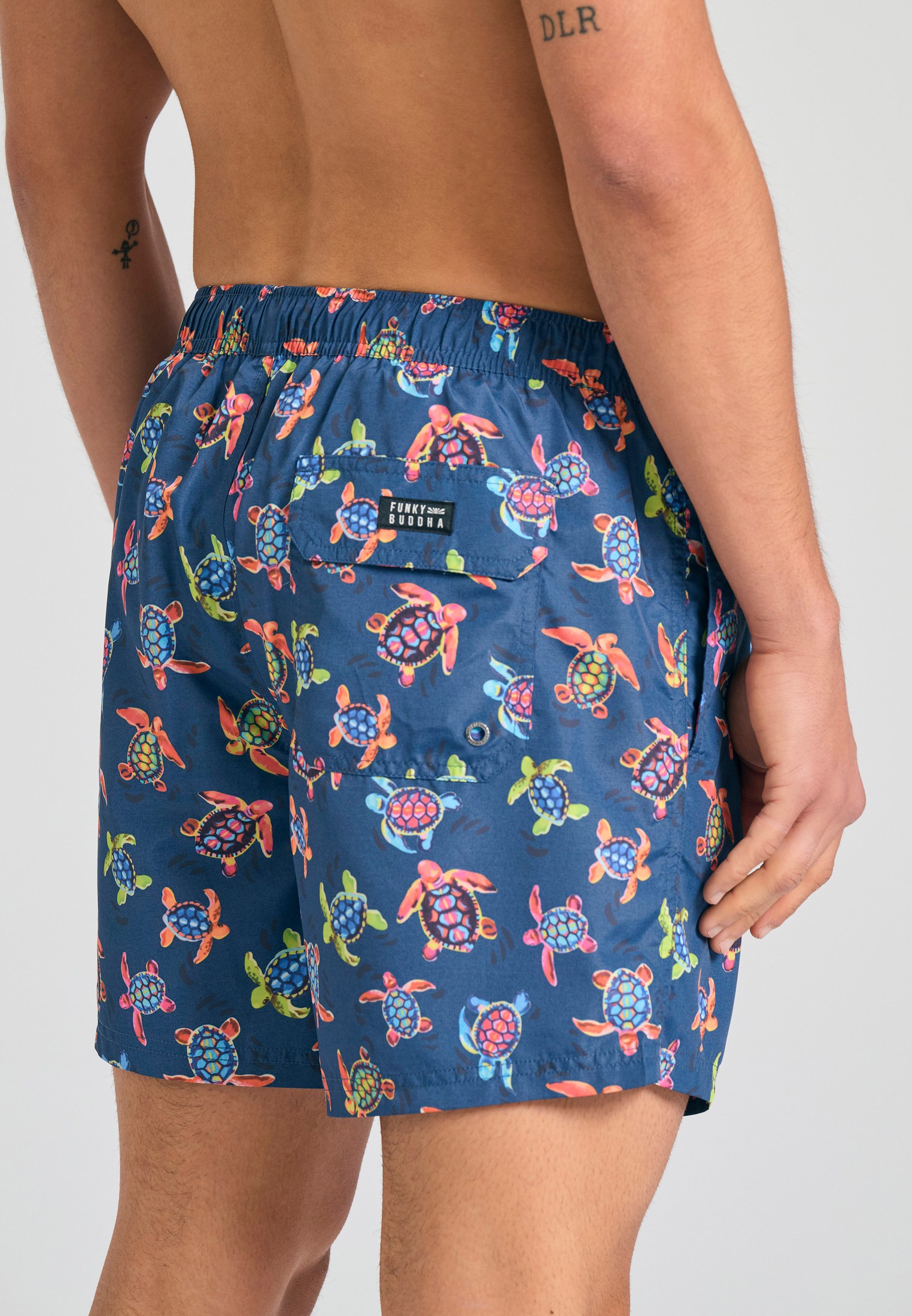 Men's Swim Shorts Funky Buddha Navy