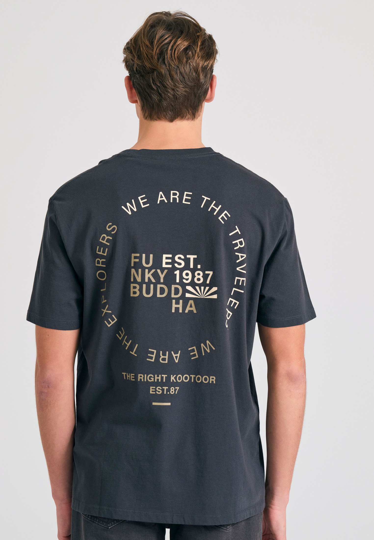 Men's Shirts Funky Buddha Gray