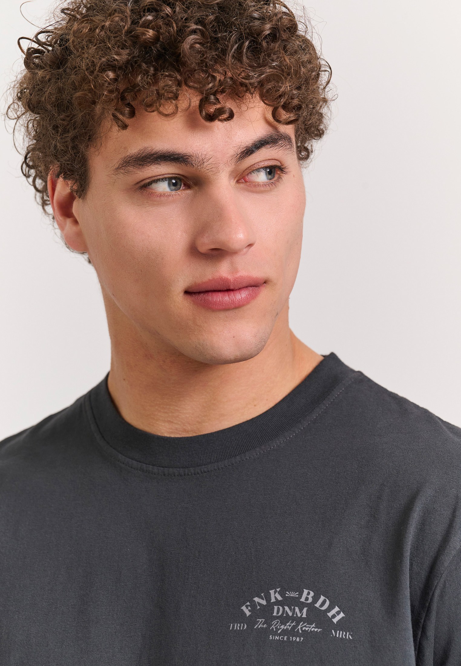 Men's T-Shirts Funky Buddha Gray