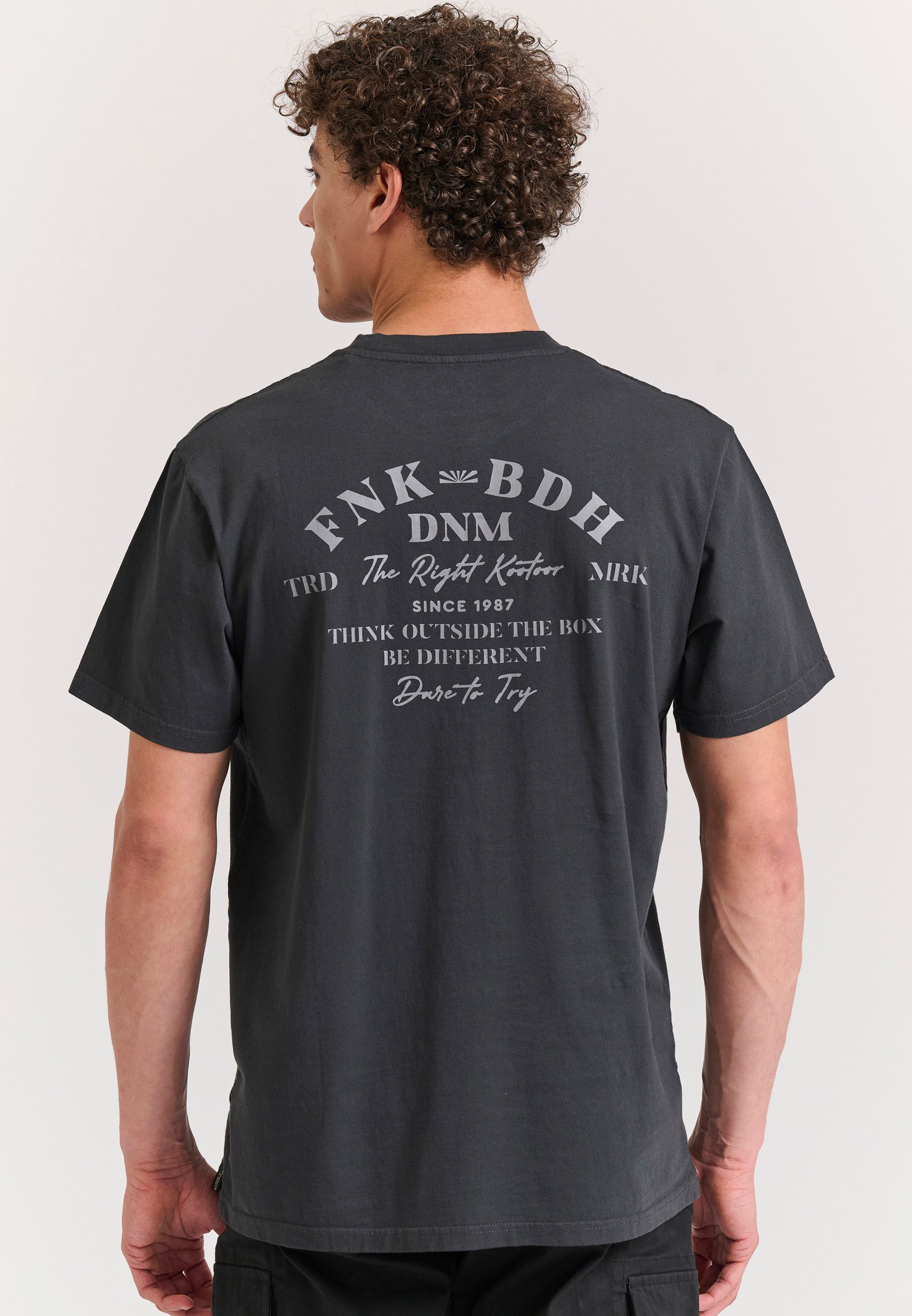 Men's T-Shirts Funky Buddha Gray