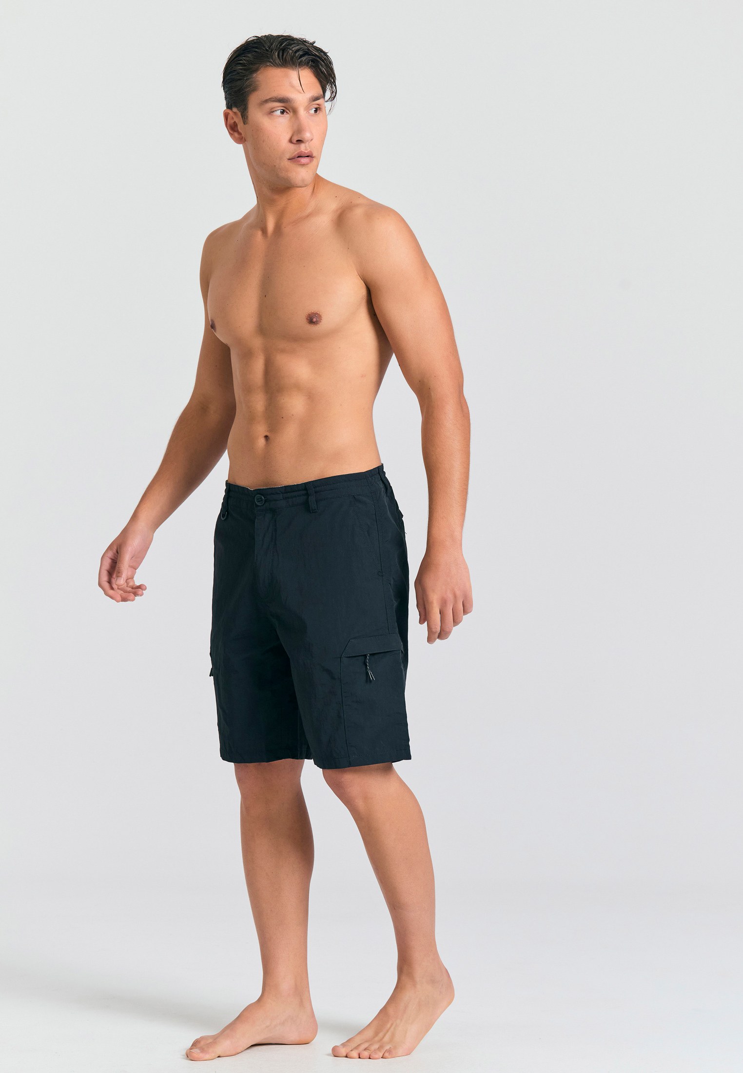 Men's Swim Shorts Funky Buddha Black