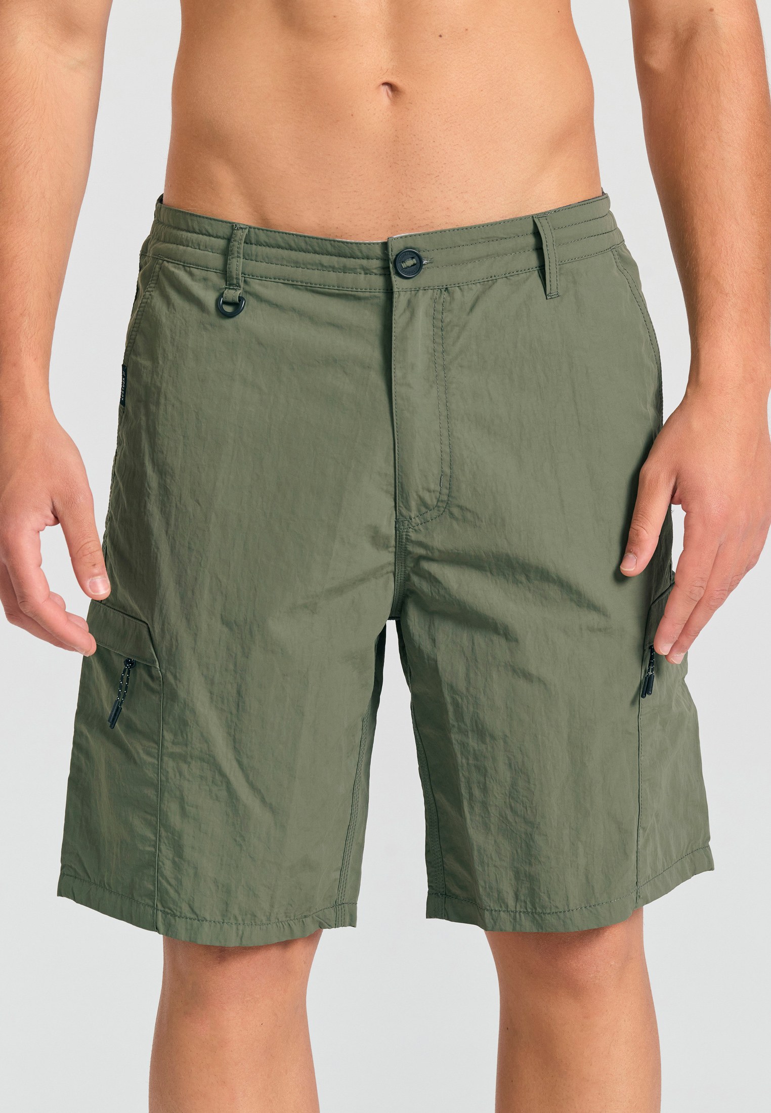 Ανδρικό μονόχρωμο cargo μαγιό