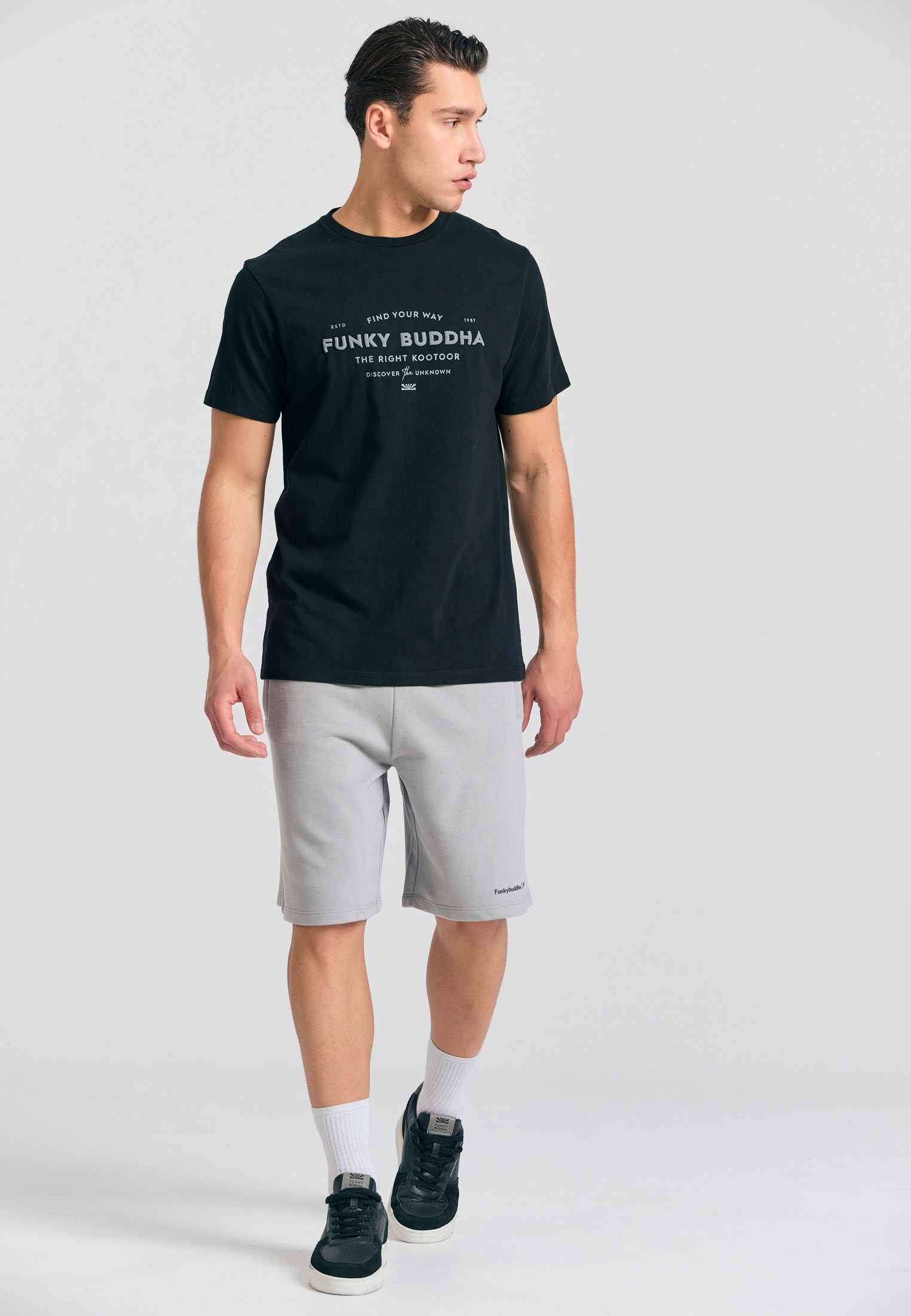 Men's Shirts Funky Buddha Black