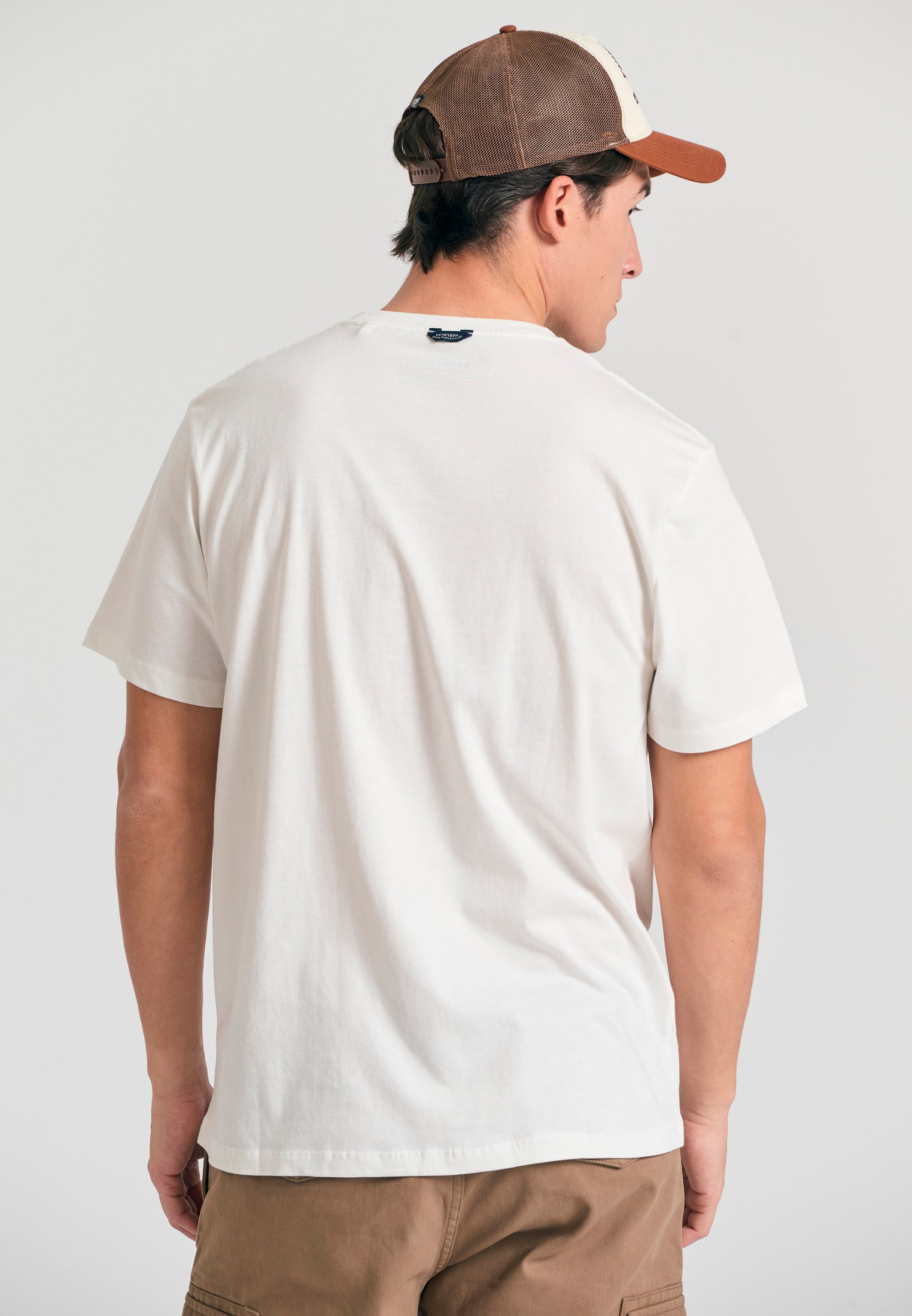 Men's T-Shirts Funky Buddha White