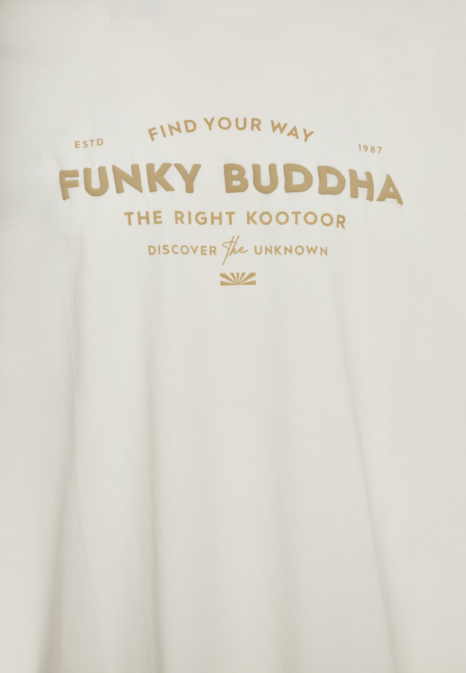 Men's T-Shirts Funky Buddha White
