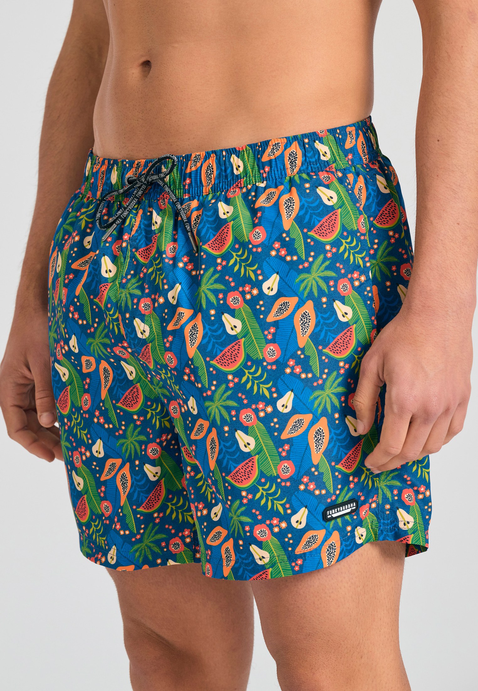 Men's Swim Shorts Funky Buddha Navy