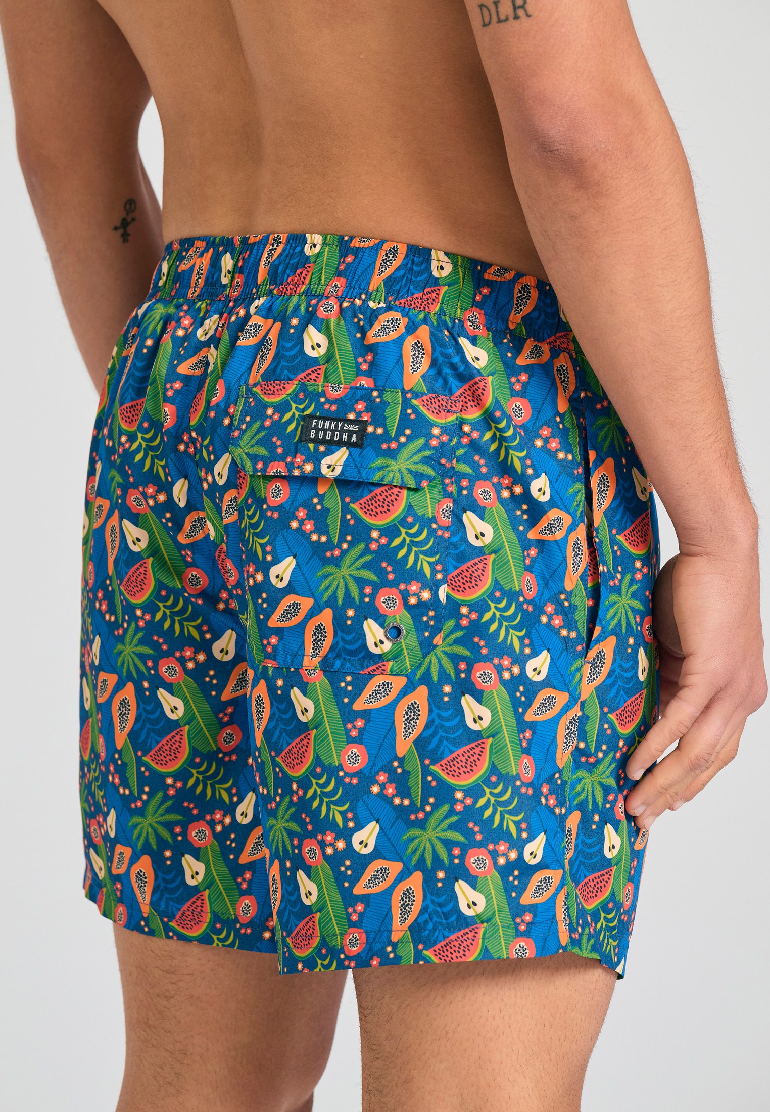 Men's Swim Shorts Funky Buddha Navy