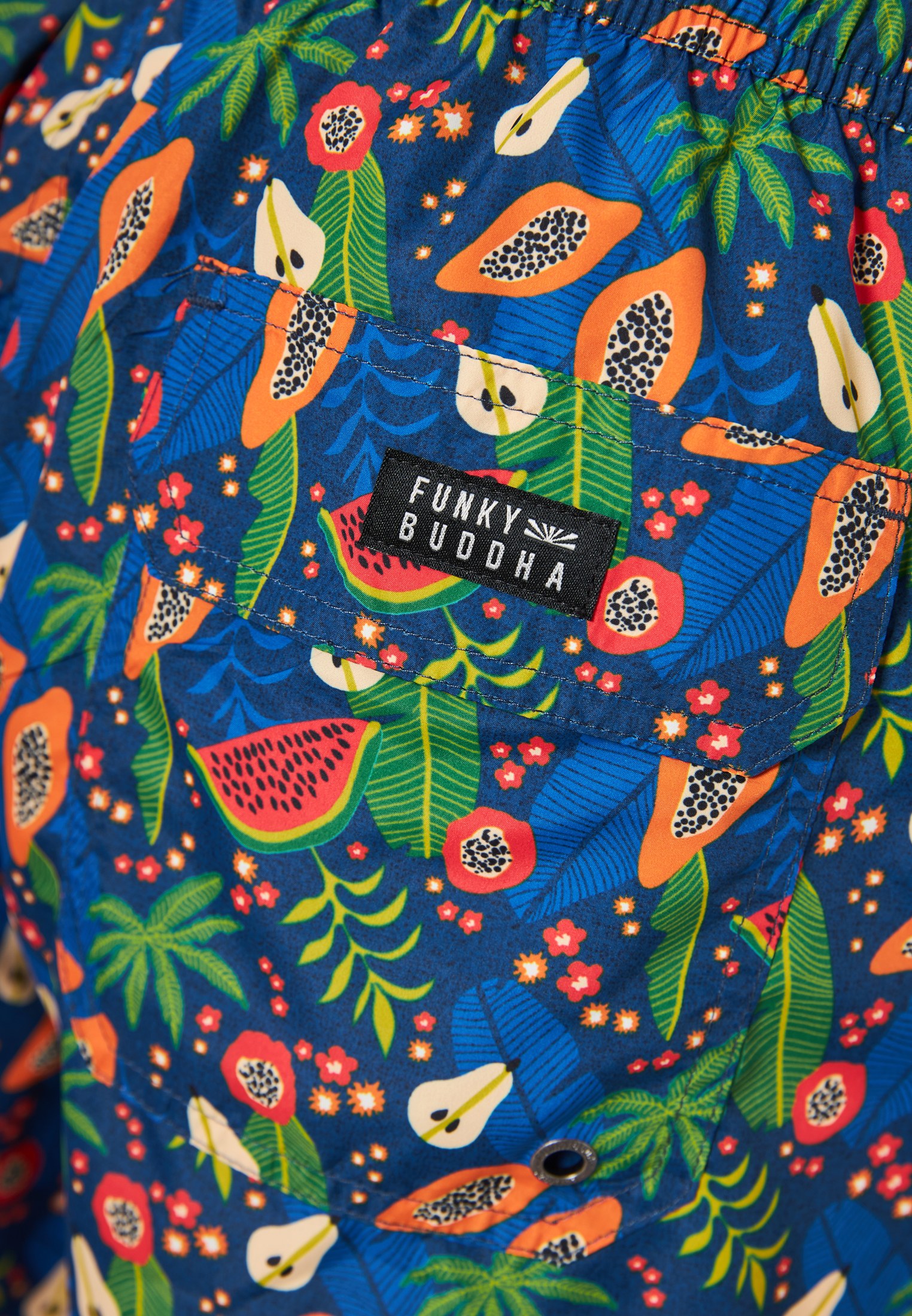 Men's Swim Shorts Funky Buddha Navy