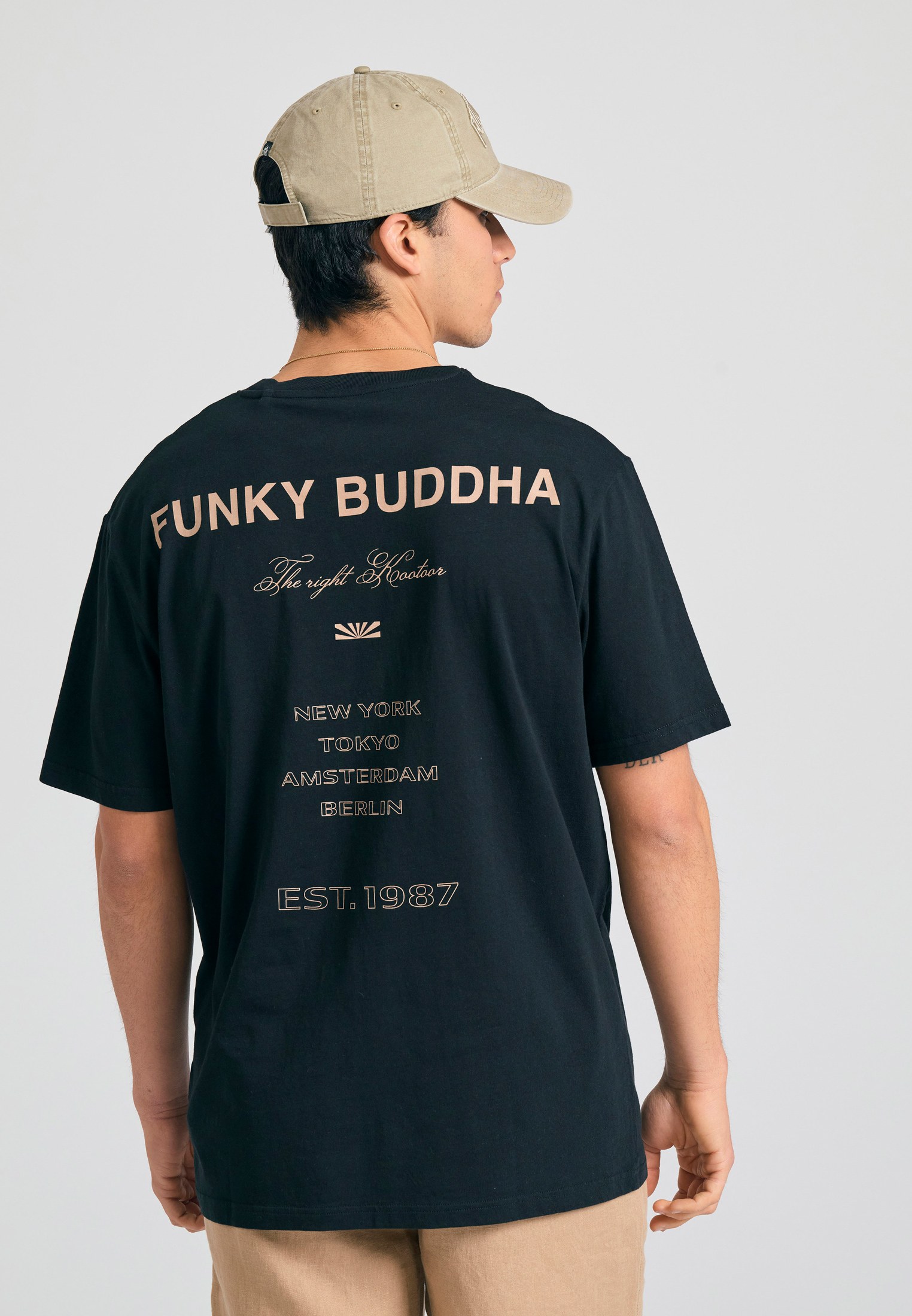 Men's T-Shirts Funky Buddha Black