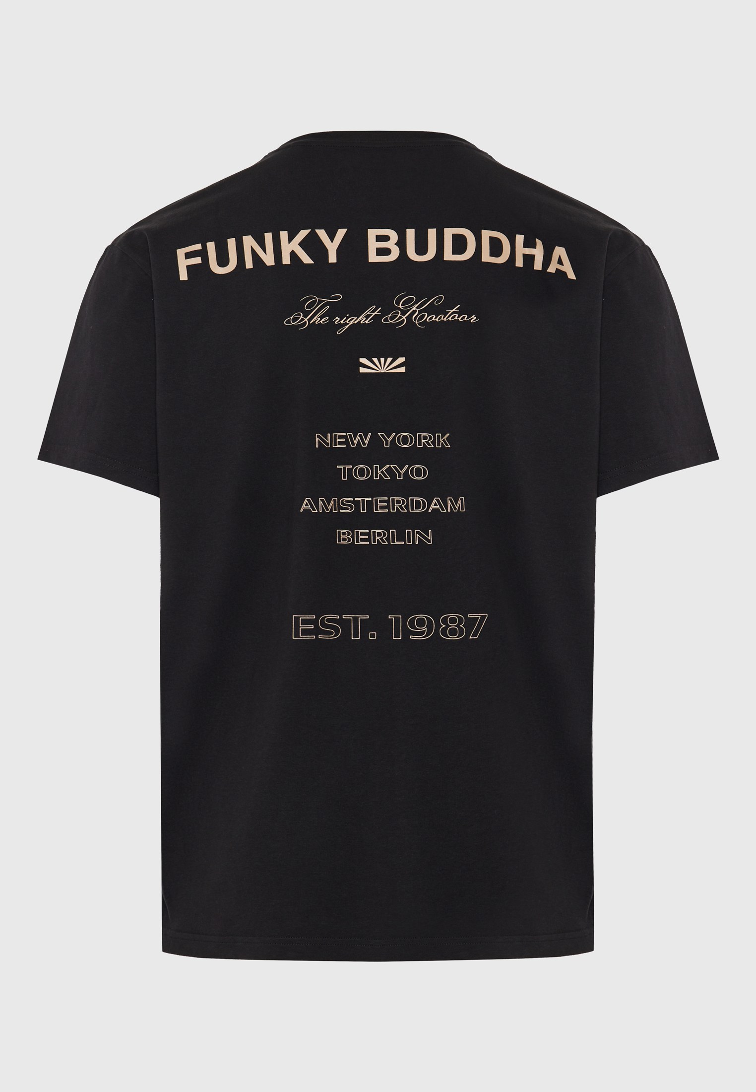 Men's T-Shirts Funky Buddha Black