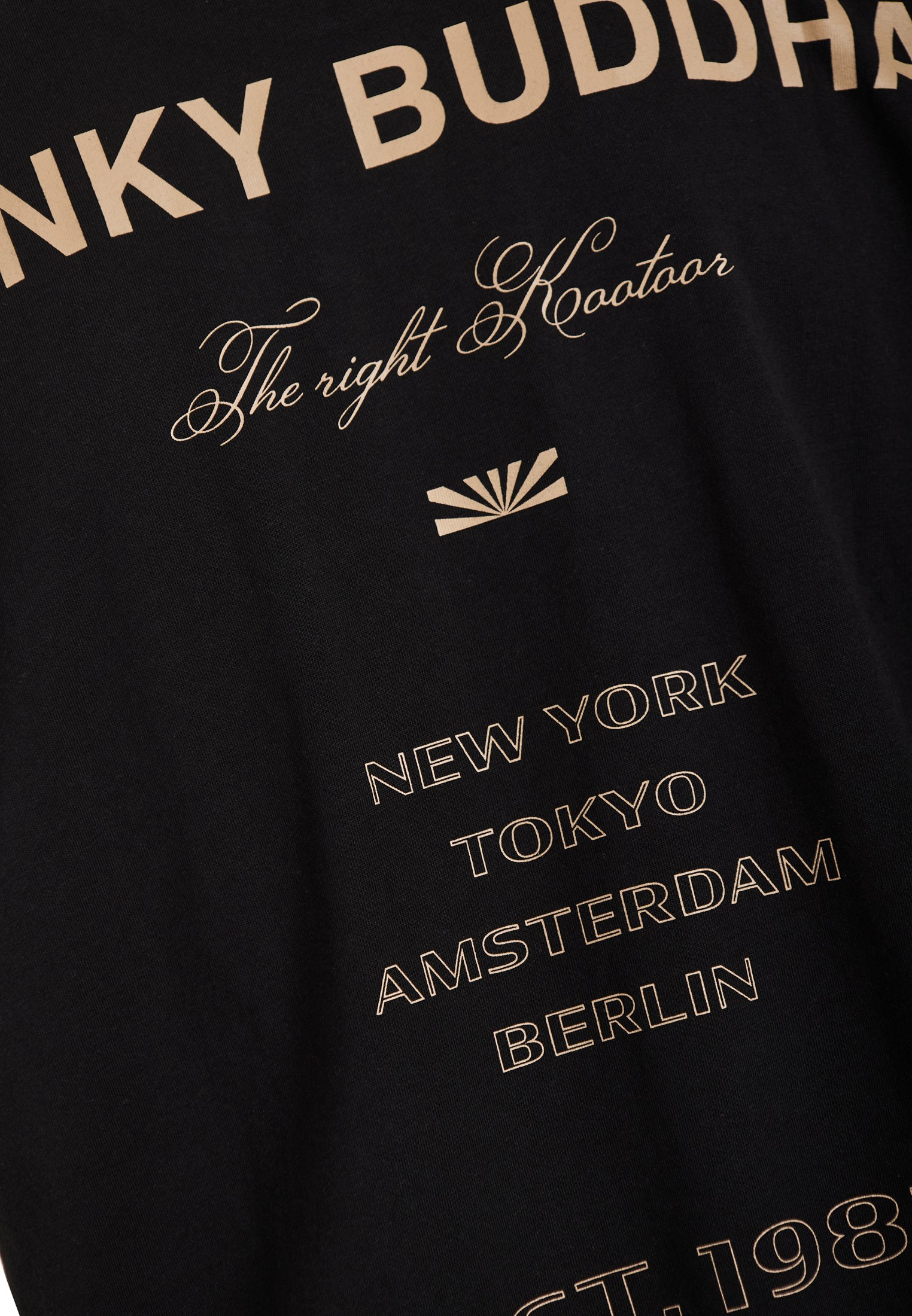 Men's T-Shirts Funky Buddha Black