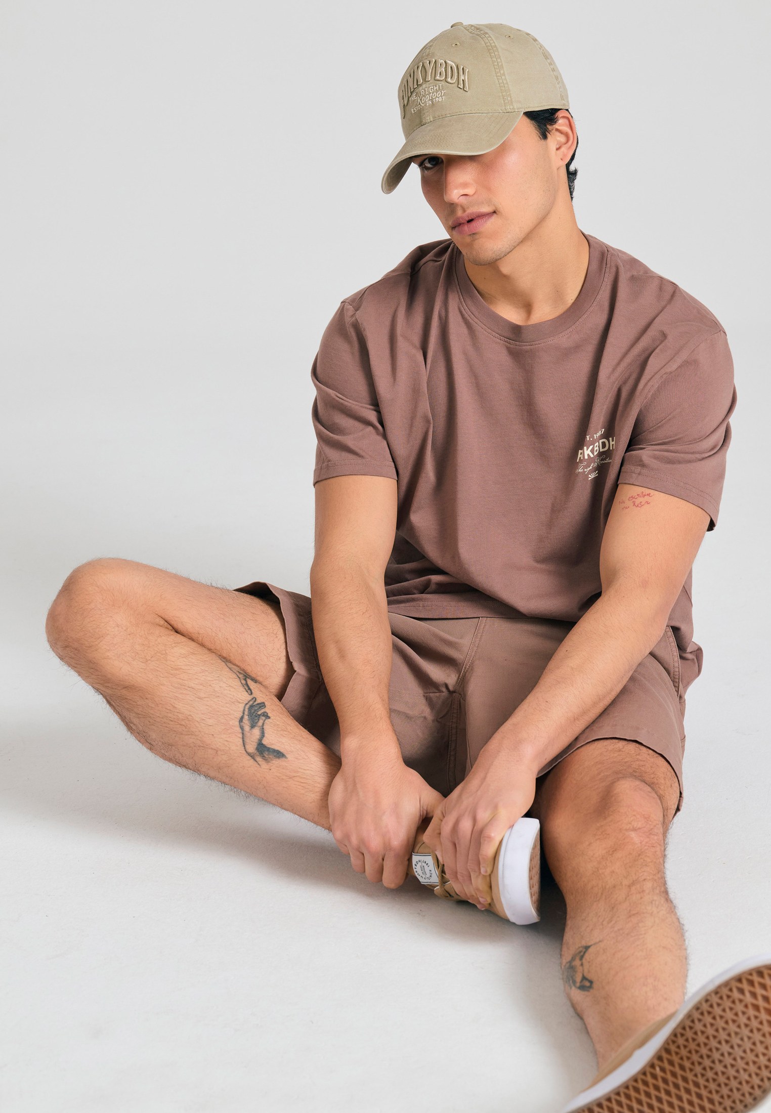 Men's T-Shirts Funky Buddha Brown