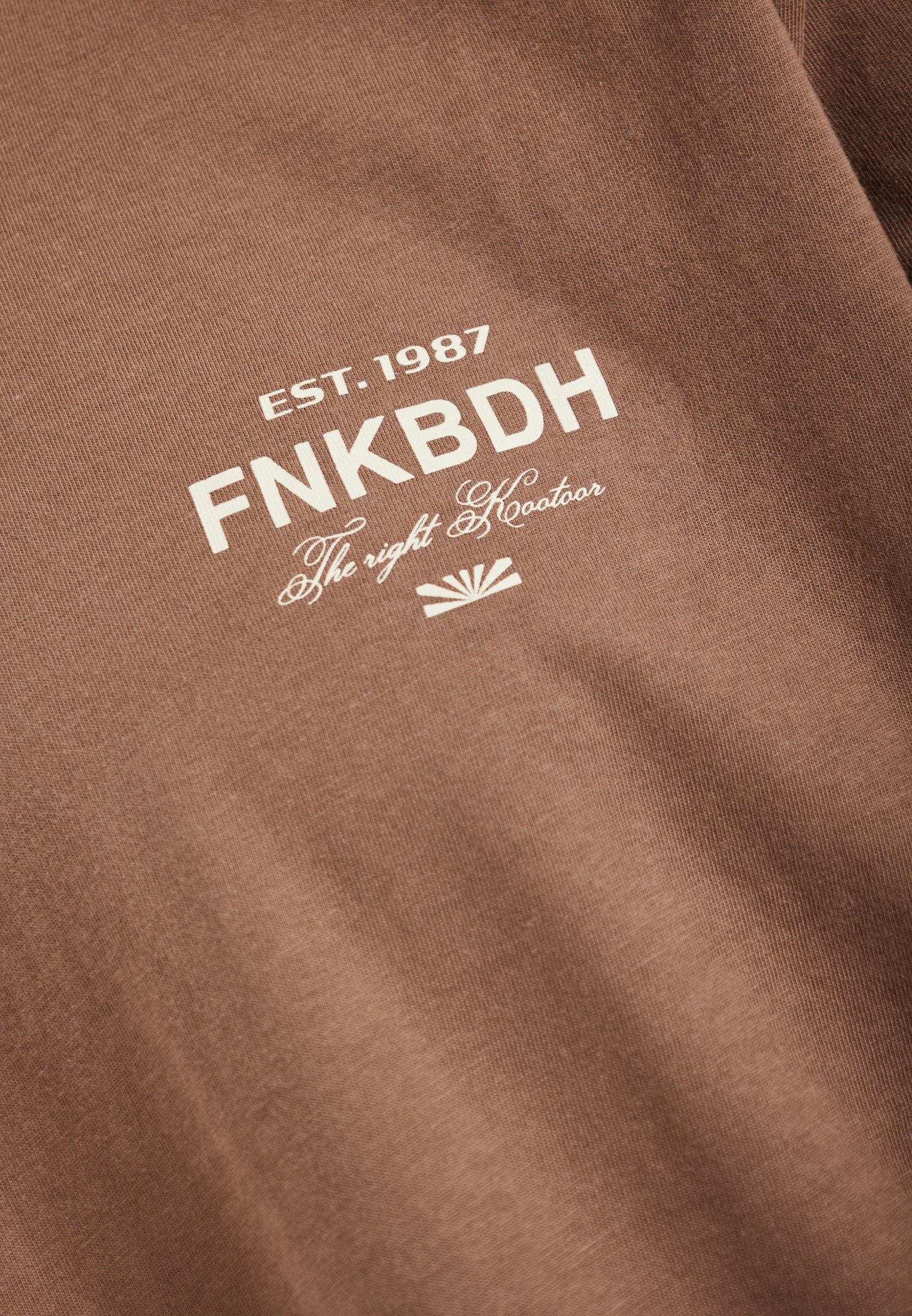 Men's T-Shirts Funky Buddha Brown