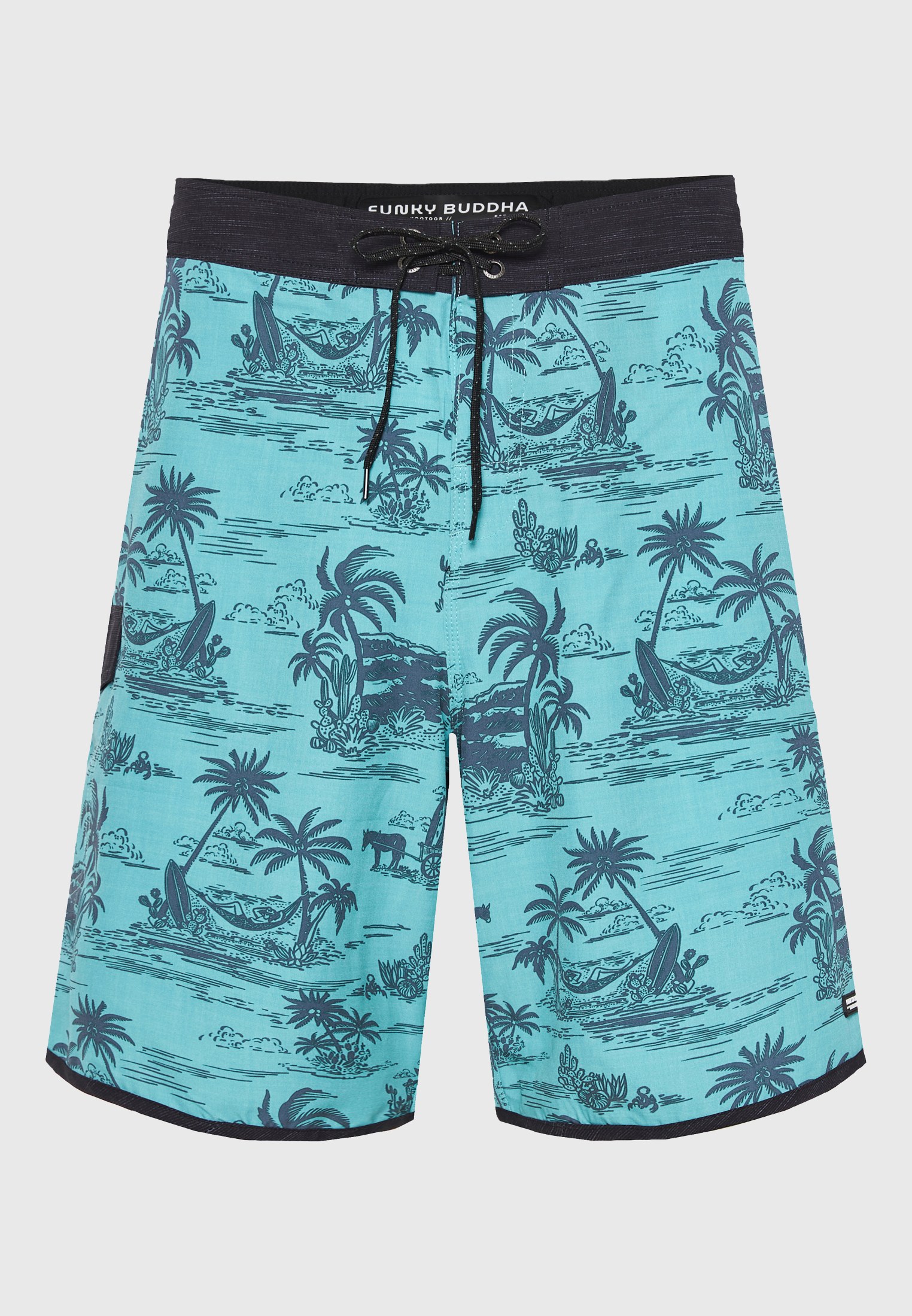 Men's Swim Shorts Funky Buddha Blue