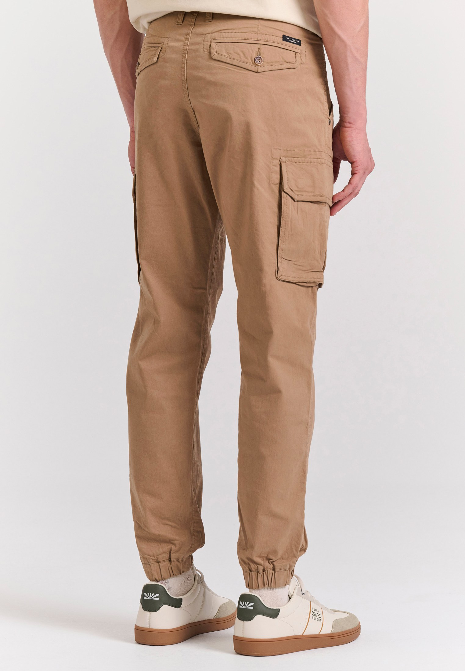 Men's Trousers Funky Buddha Beige