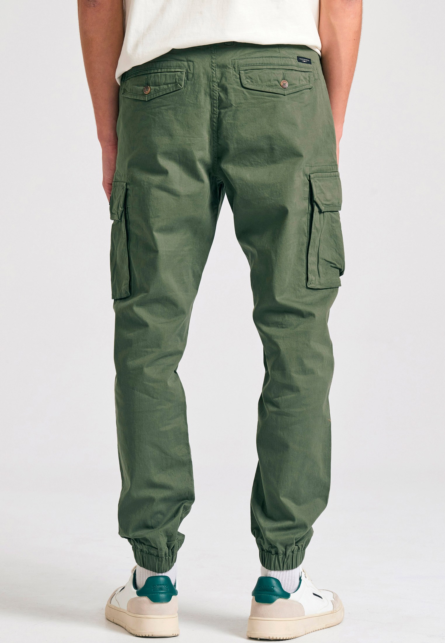 Men's Trousers Funky Buddha Green