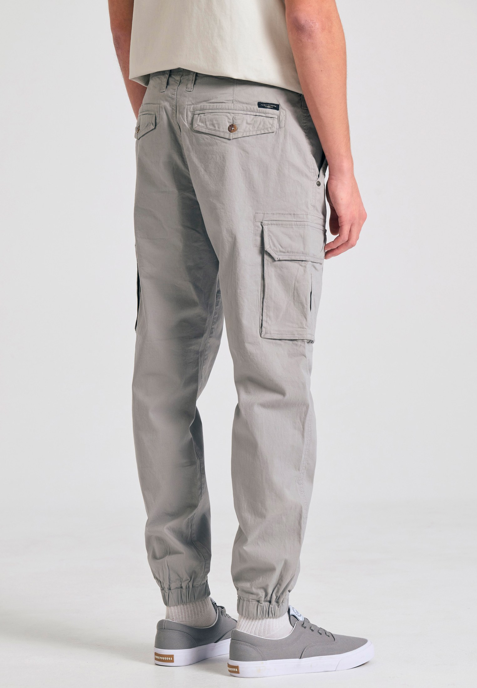 Men's Trousers Funky Buddha Gray