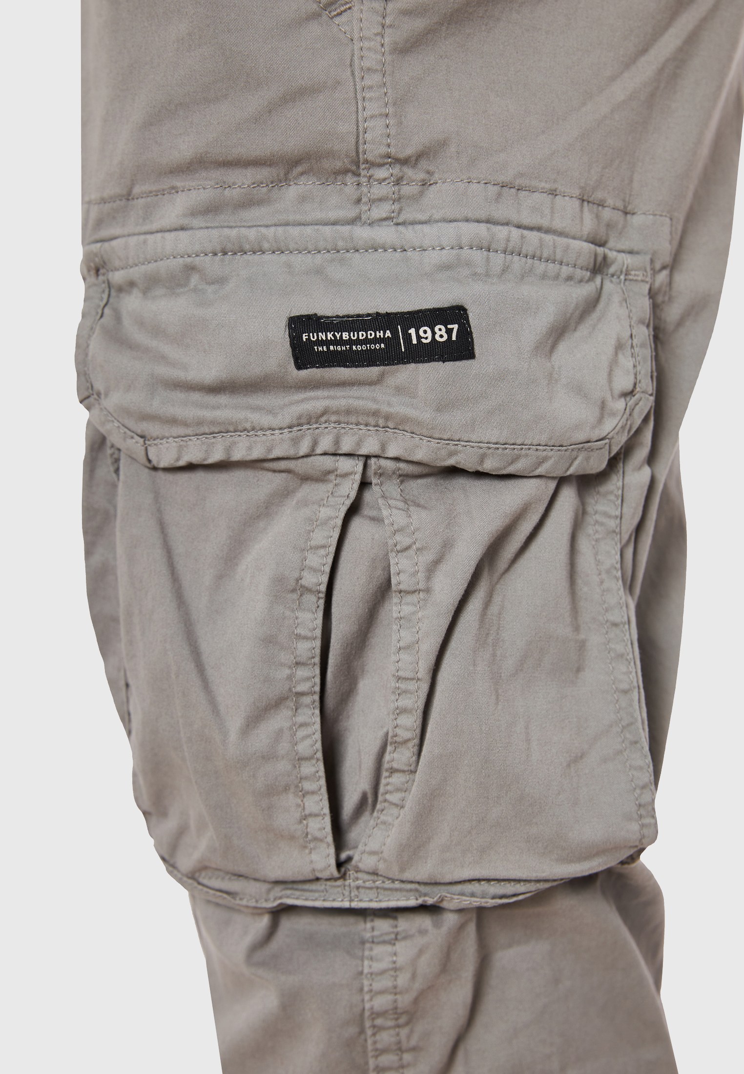 Men's Trousers Funky Buddha Gray