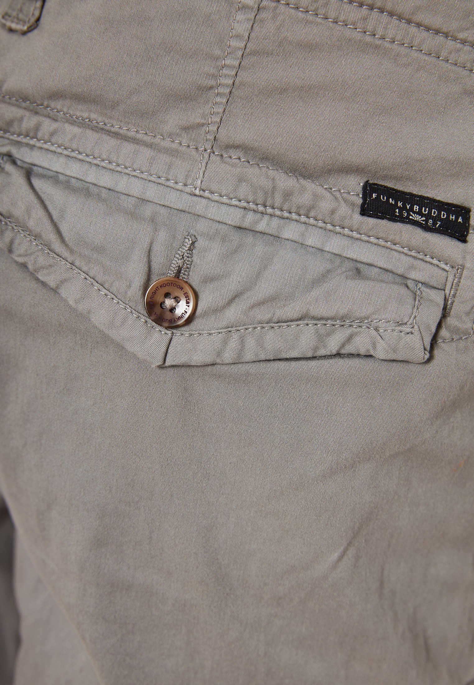 Men's Trousers Funky Buddha Gray