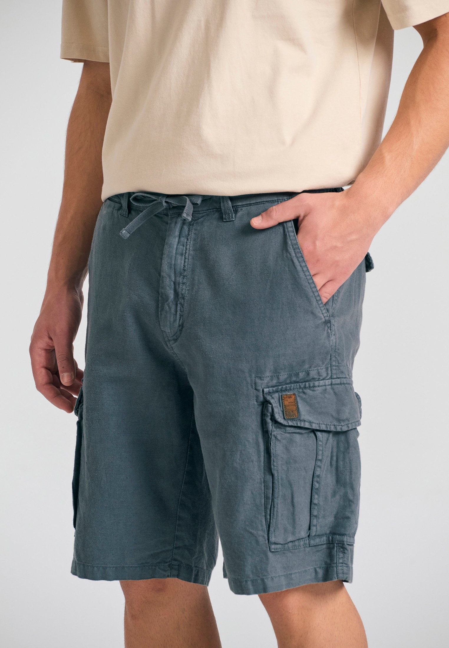 Men's Shorts Funky Buddha Gray