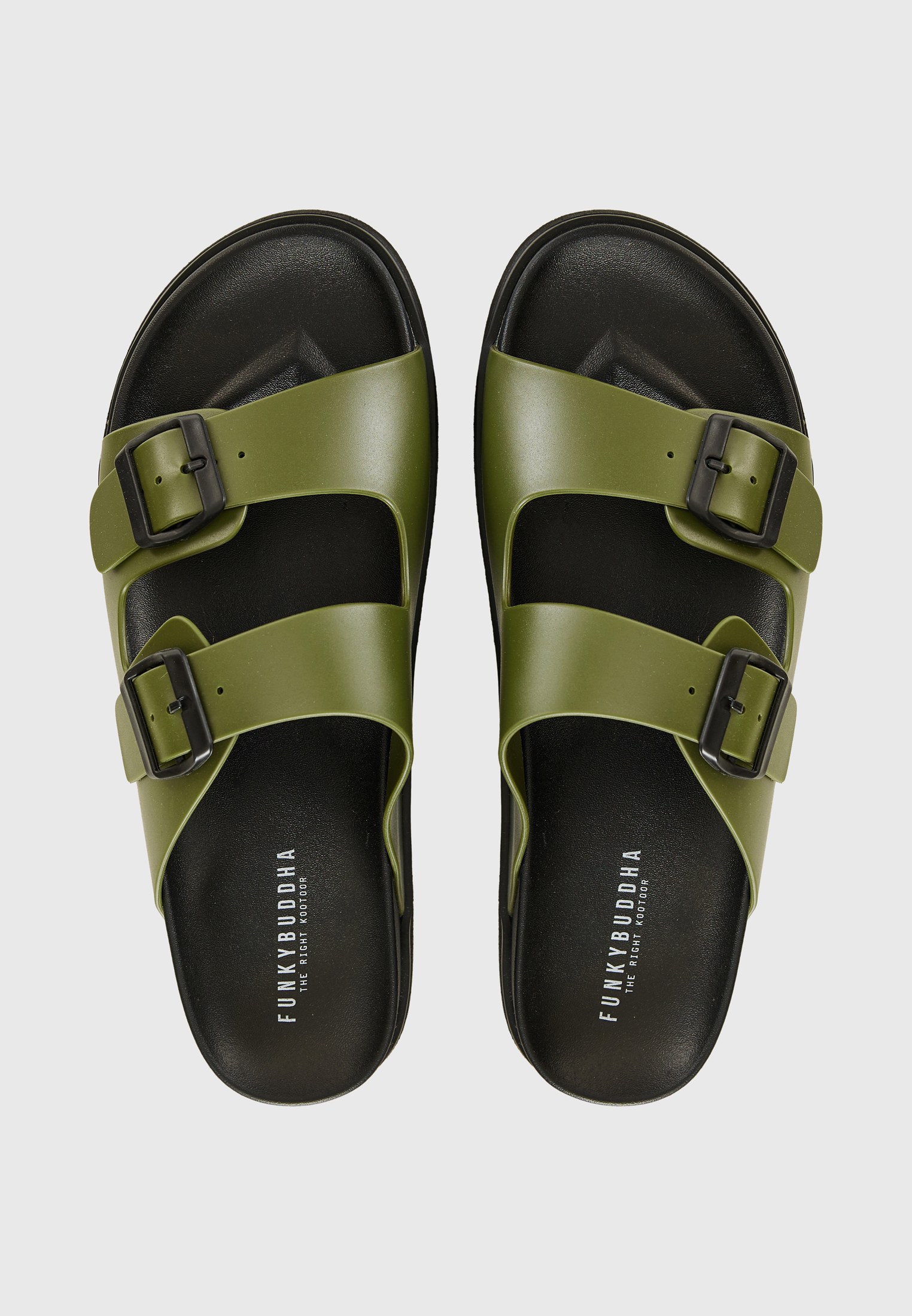 Men's Sandals Funky Buddha Khaki