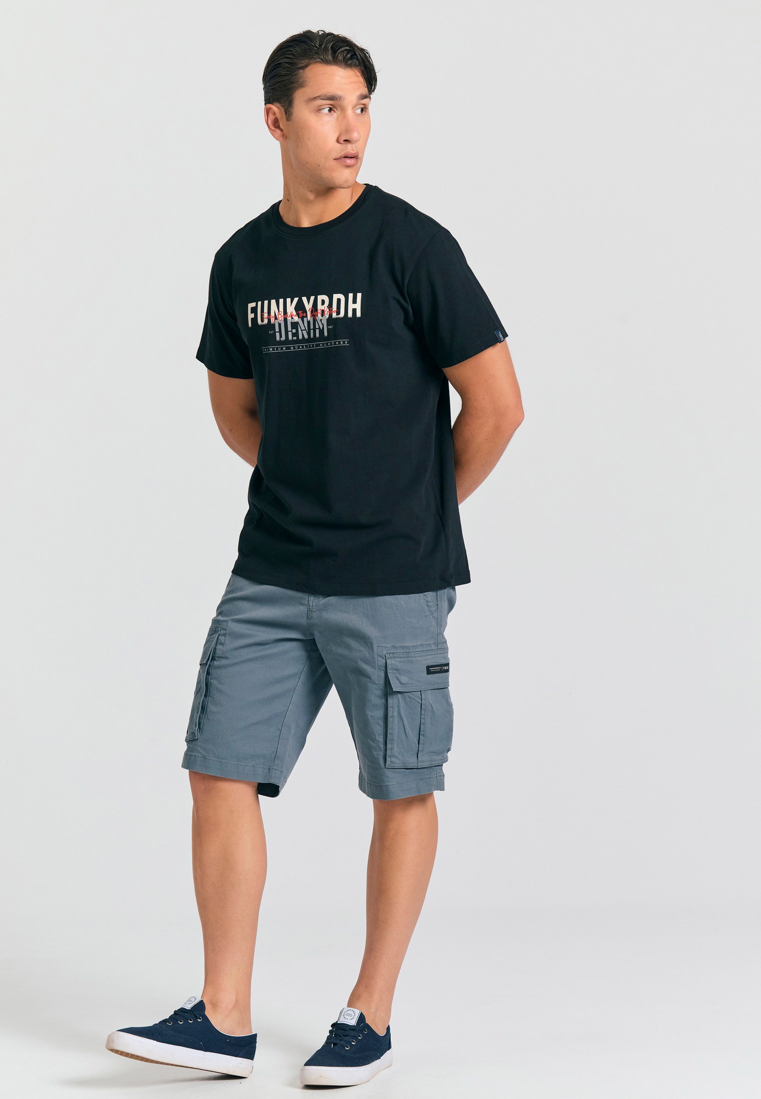 Men's T-Shirts Funky Buddha Black