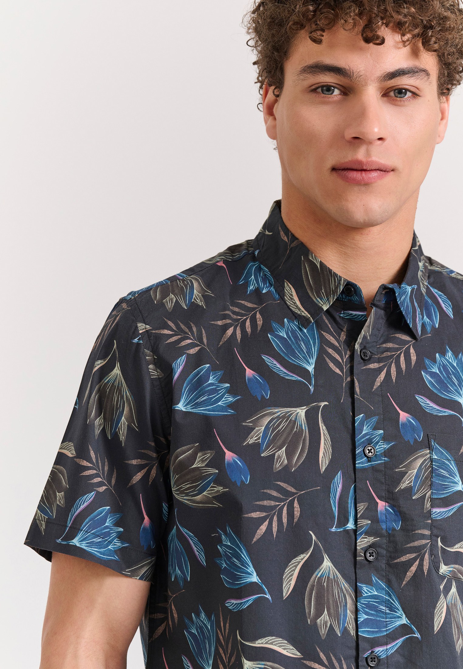 Men's Shirts Funky Buddha Black