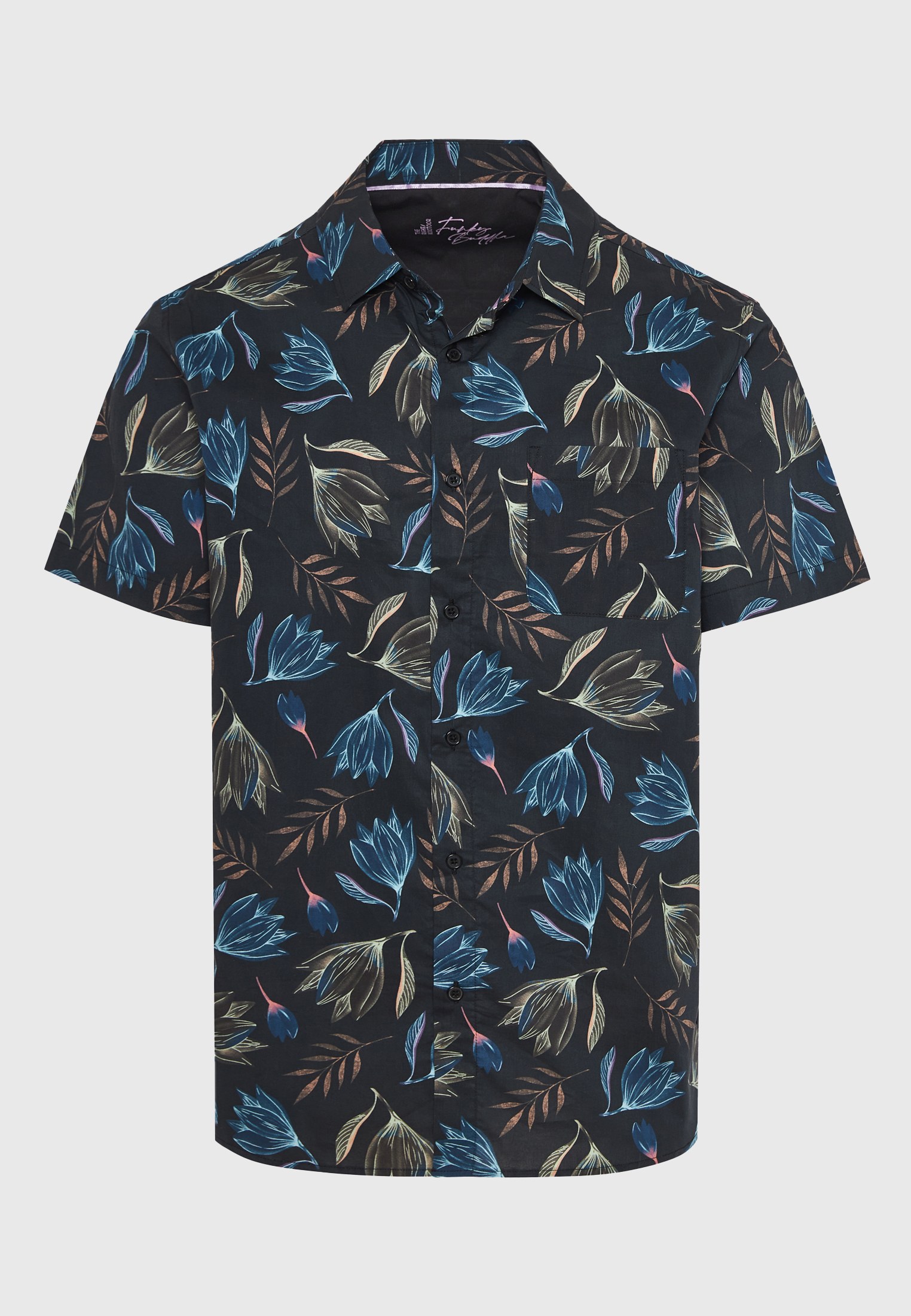 Men's Shirts Funky Buddha Black