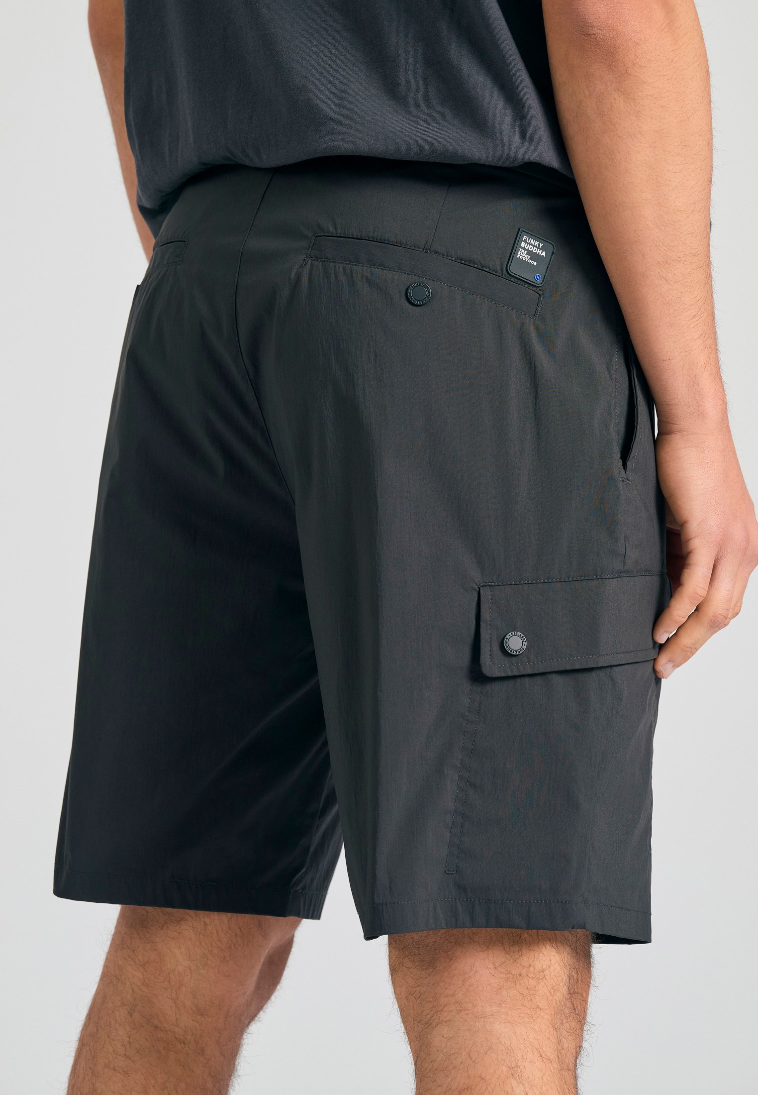 Men's Shorts Funky Buddha Gray