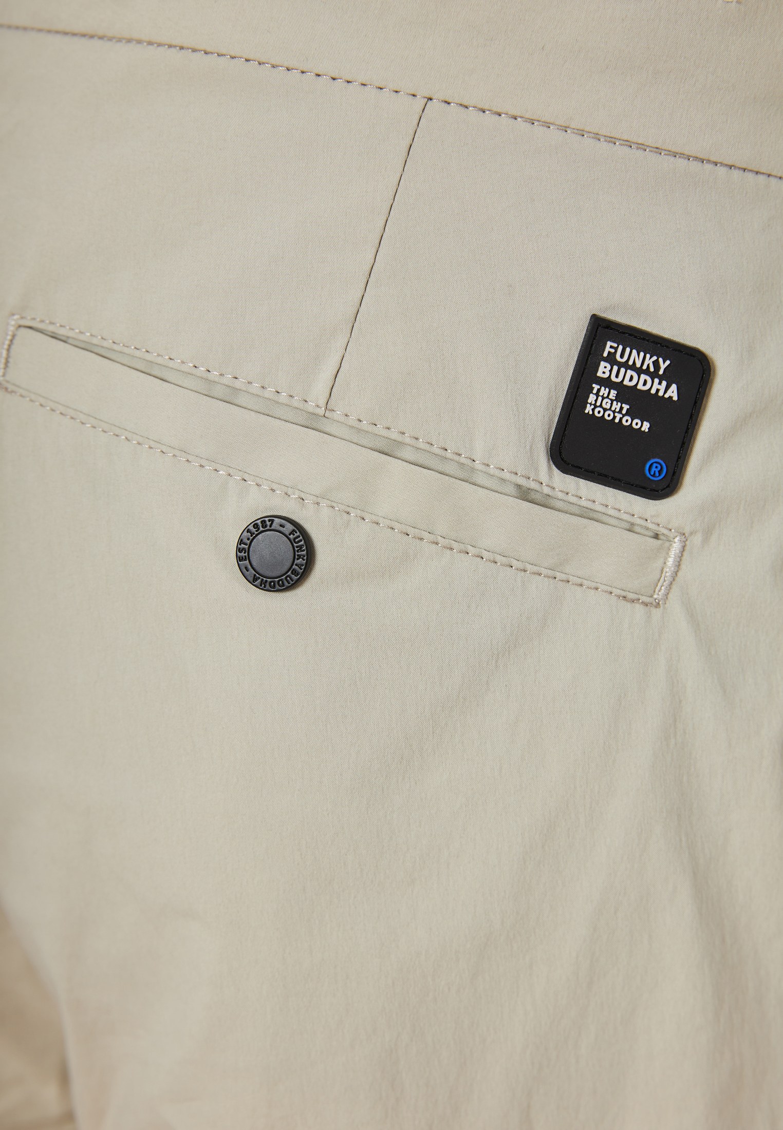 Men's Shorts Funky Buddha Beige