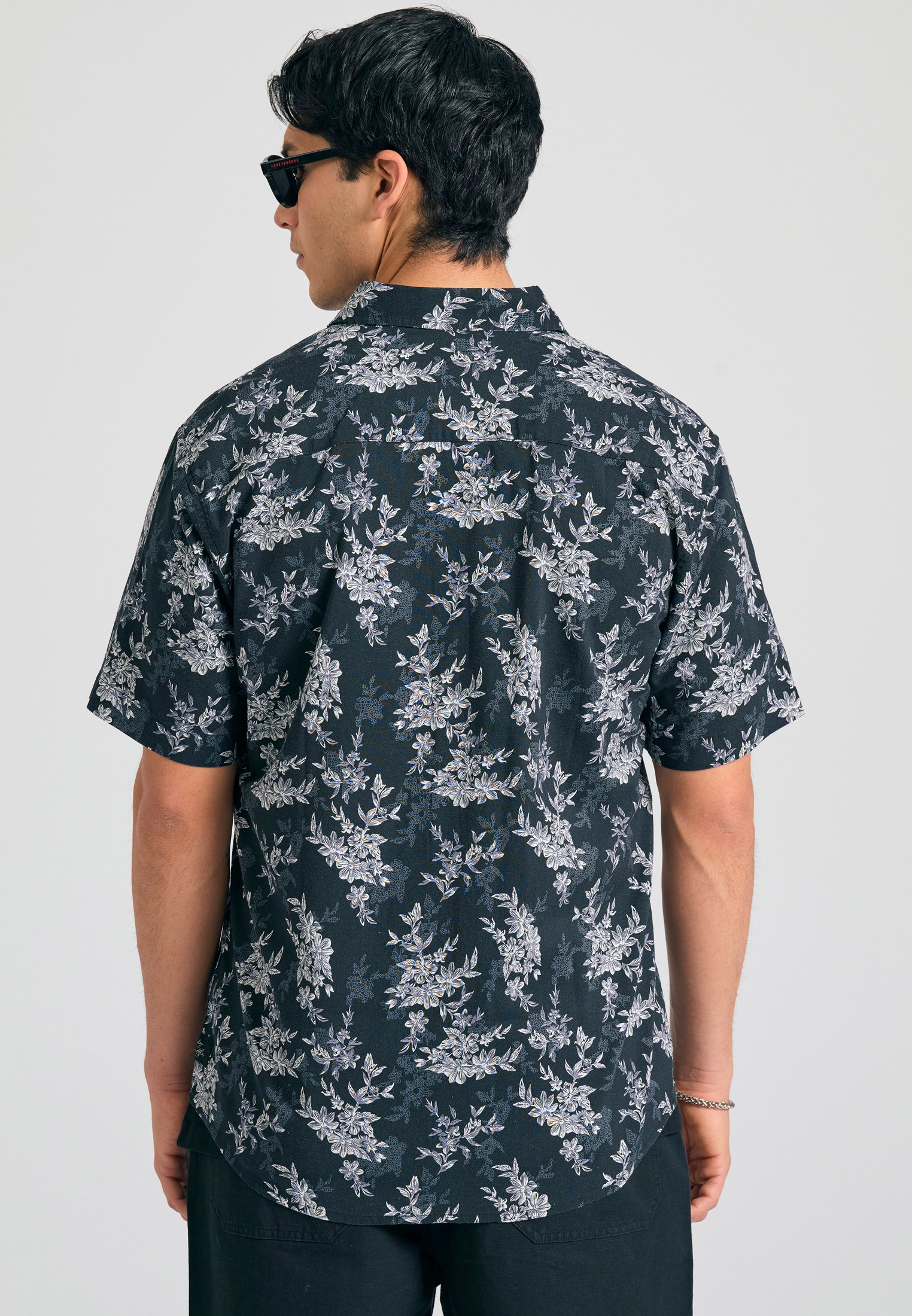 Men's Shirts Funky Buddha Black