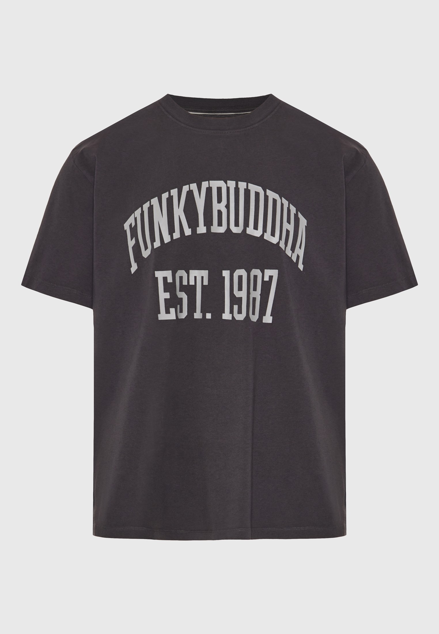 Men's Shirts Funky Buddha Gray