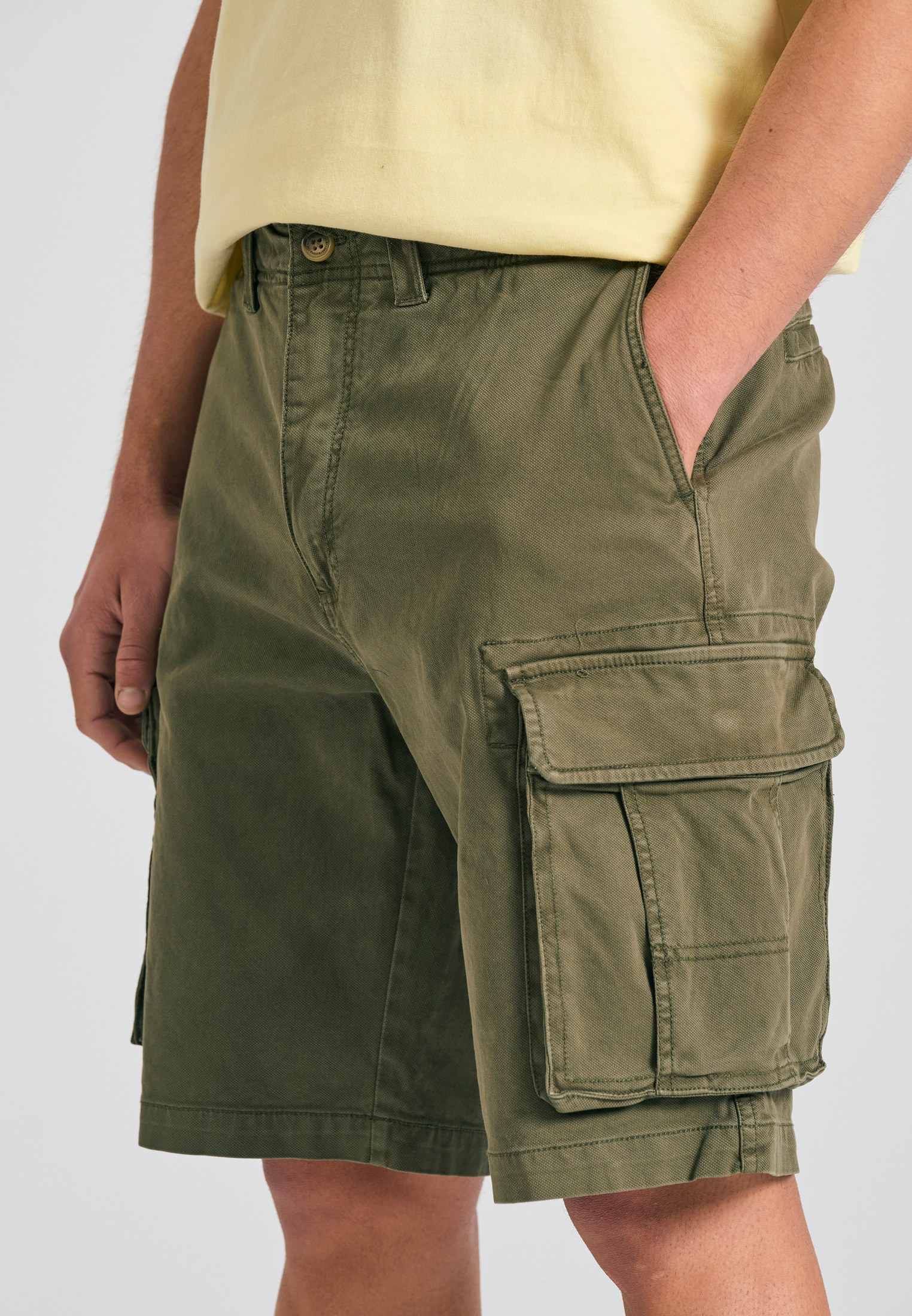 Men's Shorts Funky Buddha Khaki