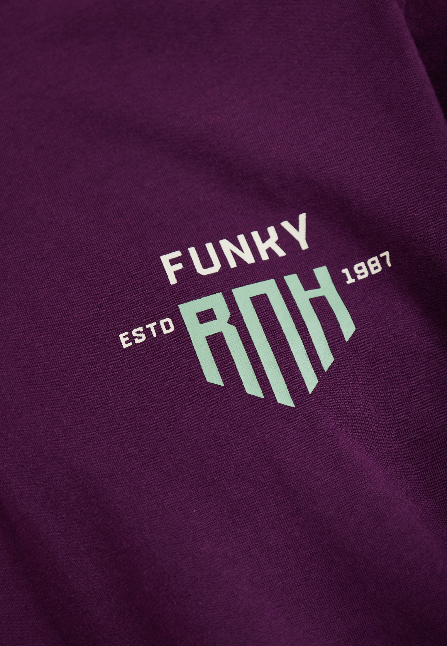 Men's T-Shirts Funky Buddha Purple