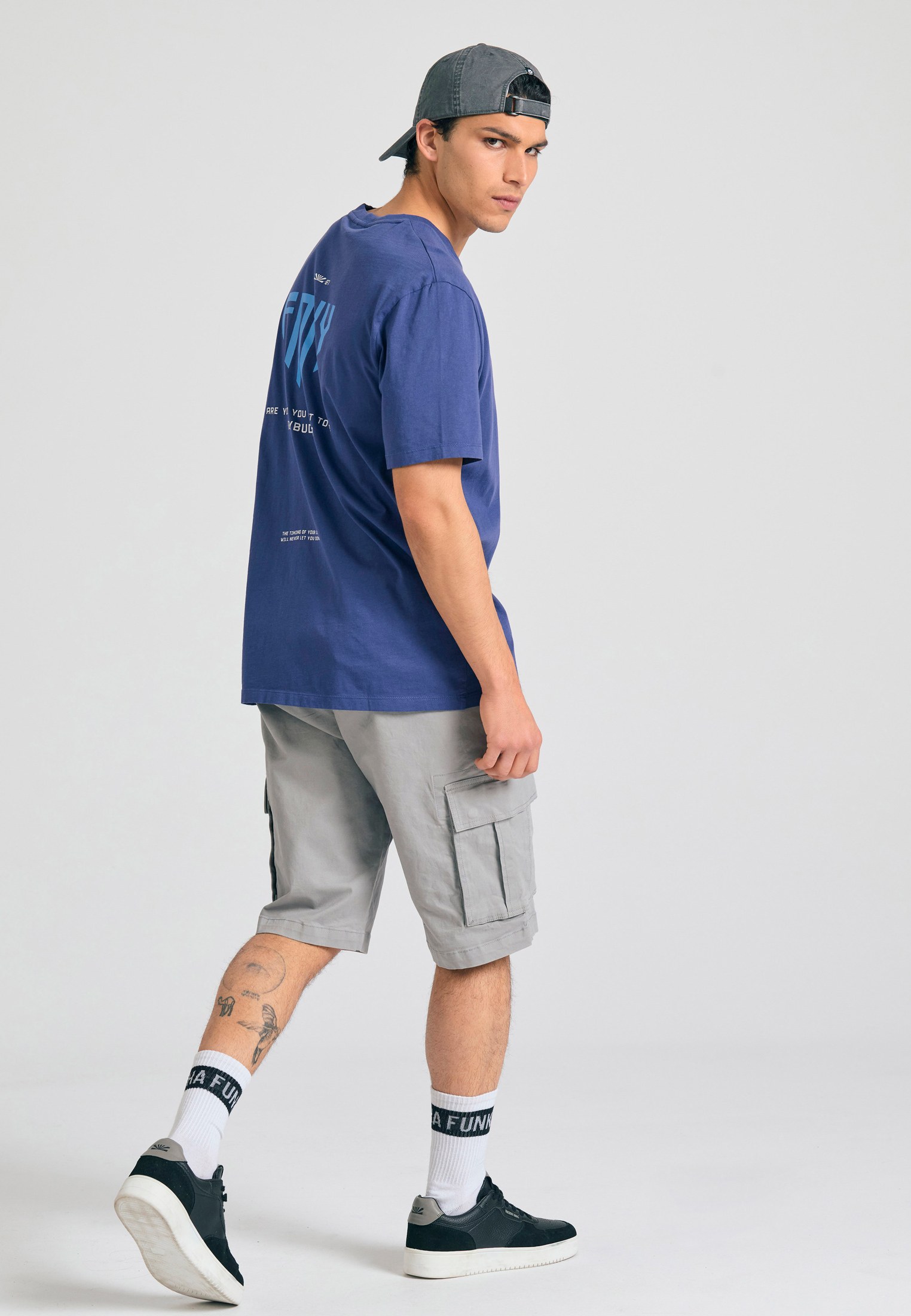 Men's Shirts Funky Buddha Blue