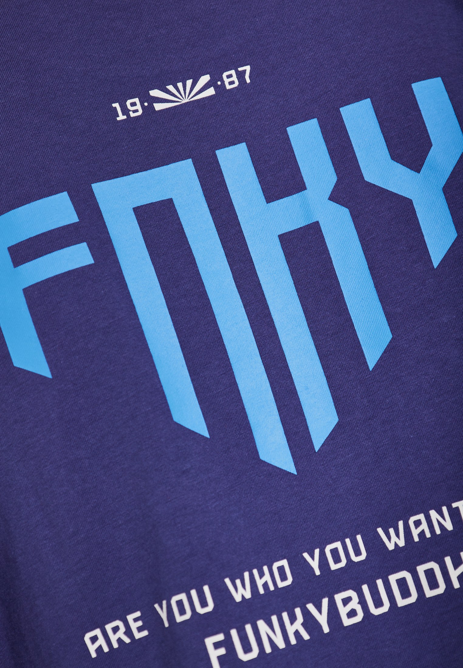 Men's Shirts Funky Buddha Blue