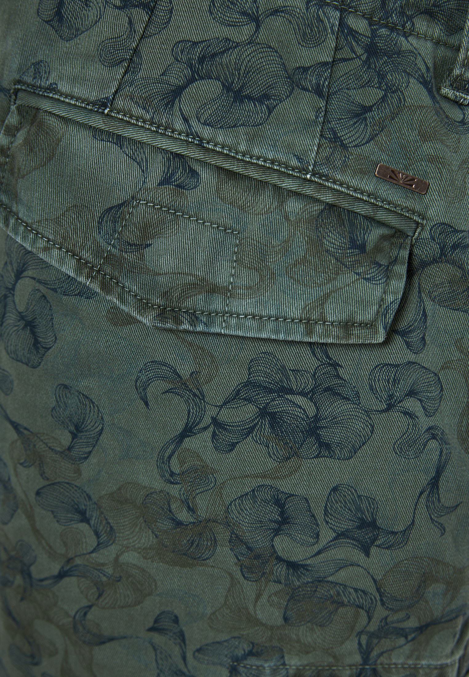 Men's Shorts Funky Buddha Green